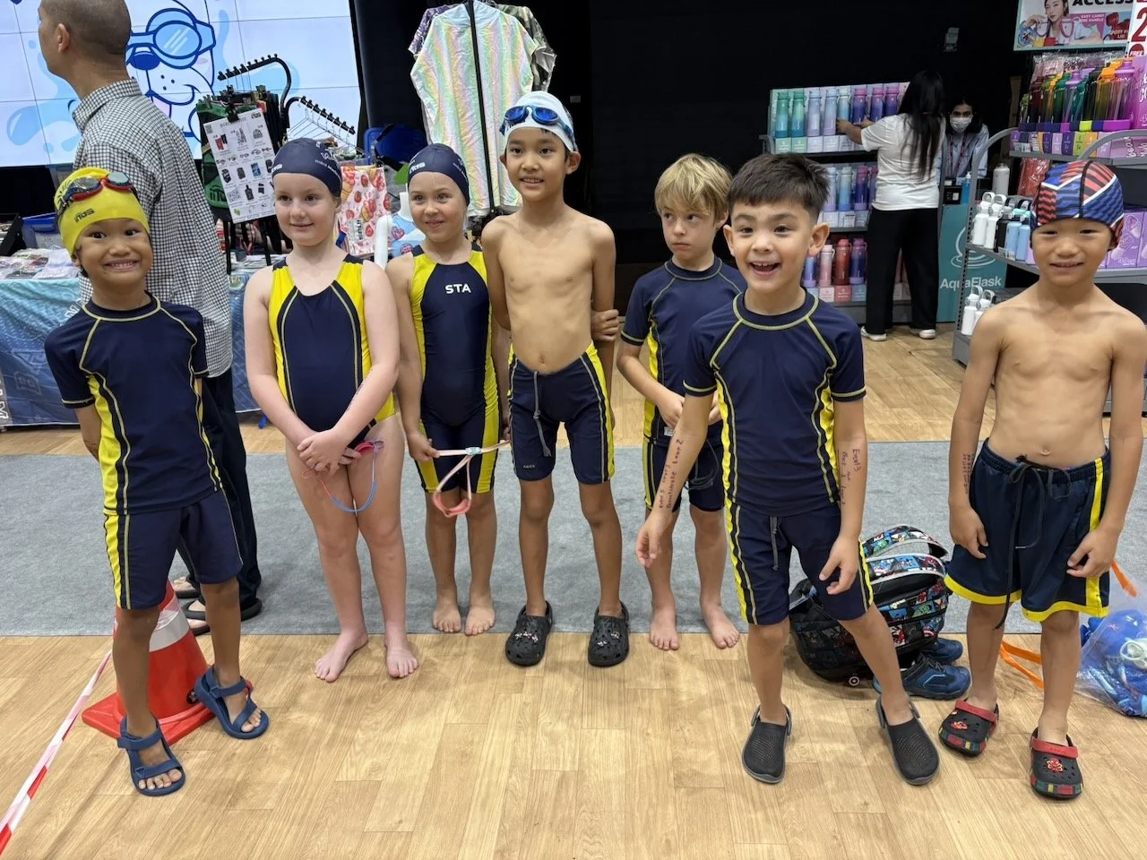 All the St Andrews kids 7 and under.