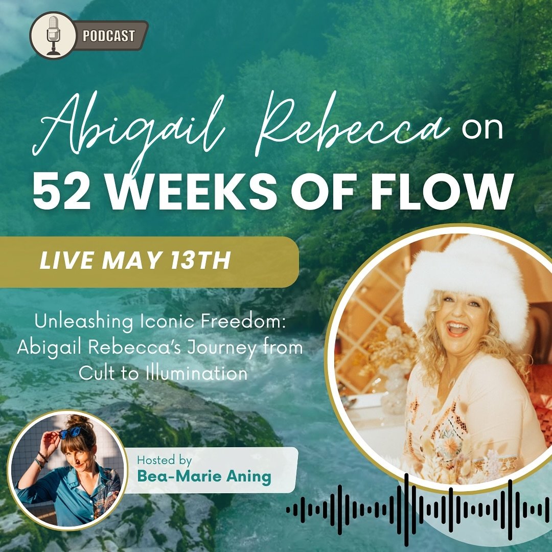 Honored to be a guest on &ldquo;52 Weeks of Flow&rdquo; with @moving_river where I discussed how to break the cycle of self-doubt and step into iconic and high vibrational Aquarian Age leadership.

Tune in for some empowering insights! Listen on Spot