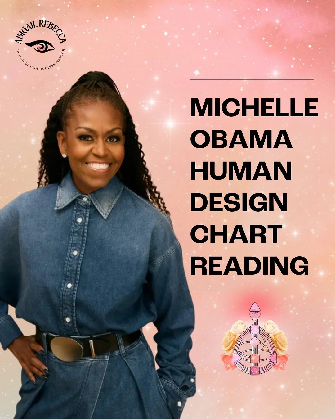 Michelle Obama embodies the essence of the 6/2 Emotional Projector. 

She leads through presence, grounded confidence and lived experience. Many Projectors recognise themselves in her, because her way of guiding is subtle, wise and deeply felt rather