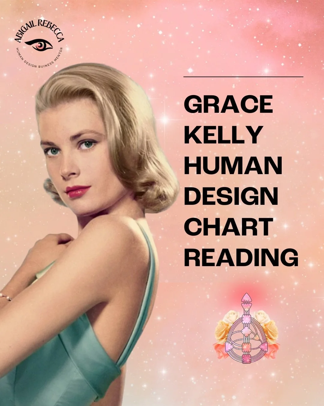 In my latest video, I&rsquo;m diving into the Human Design chart of Hollywood icon Grace Kelly. 

Watch now on my YouTube channel. 

Known for her poise, talent, and magnetic presence, Grace was a 1/3 Emotional Generator, and her chart reveals so muc