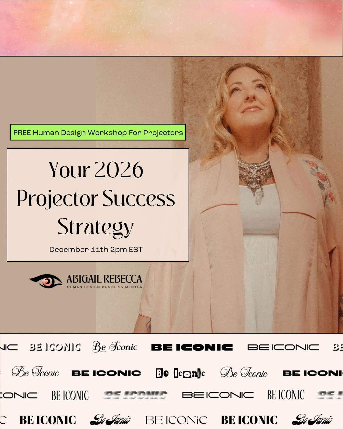 Projectors are stepping into a new level of success in 2026 and this gathering will help you prepare for the year ahead.

As a Human Design Projector, your energy moves differently. Your business grows through clarity, presence and a visibility strat