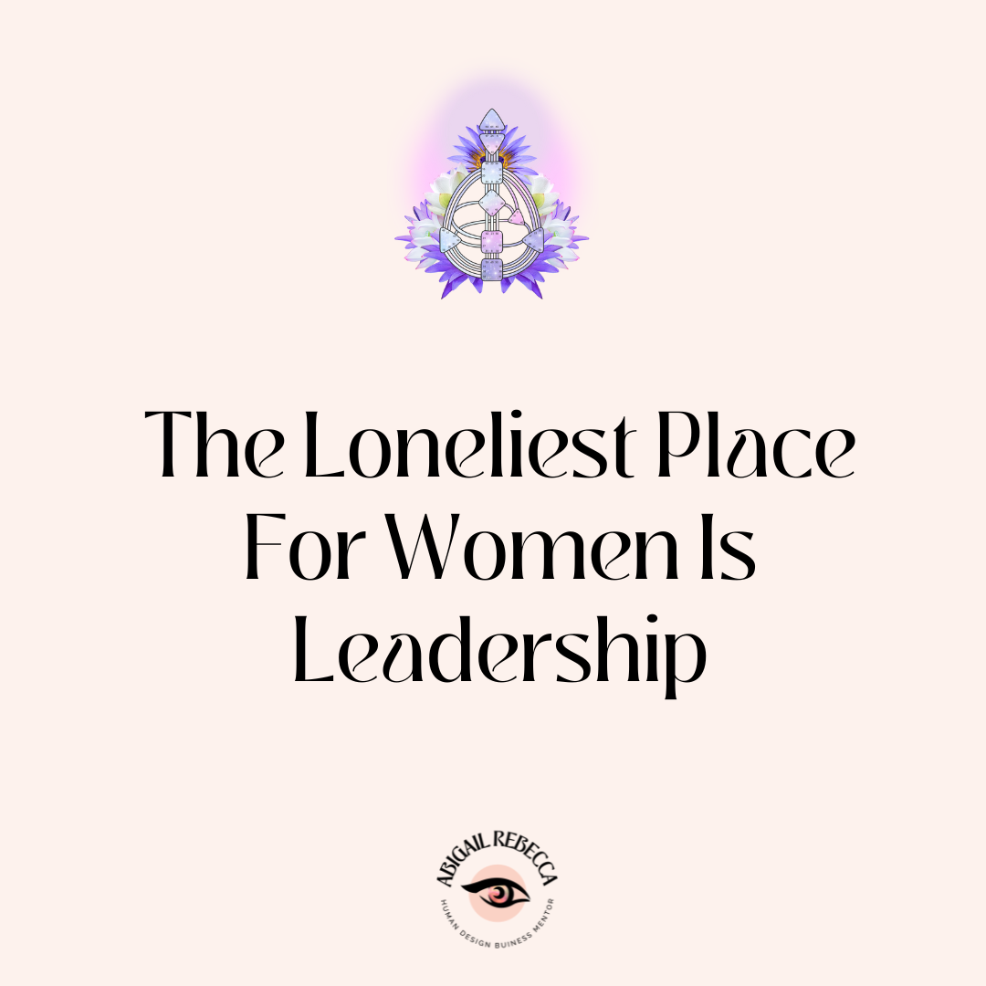 The Loneliest Place for Women Is Leadership