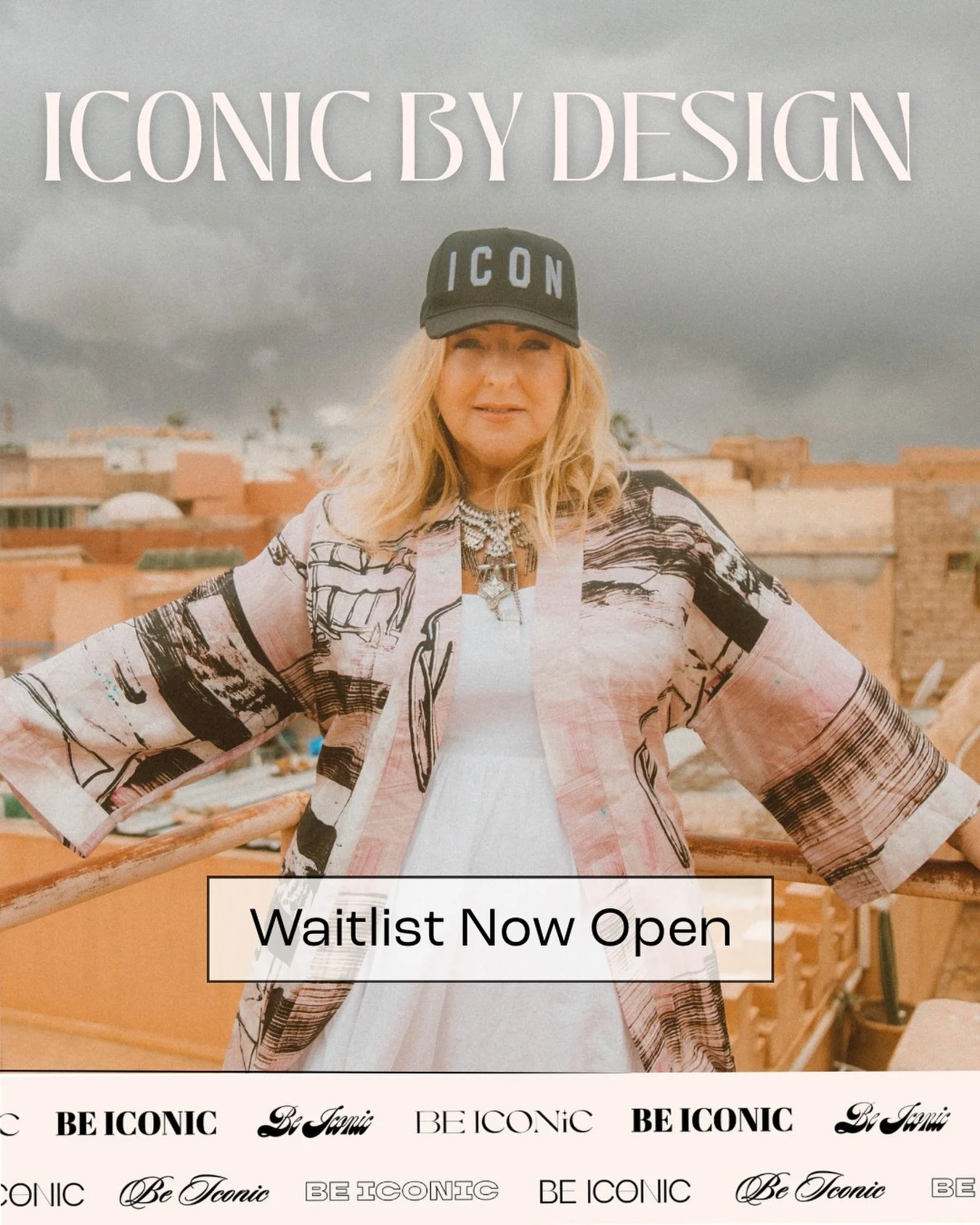 Comment WAITLIST and I&rsquo;ll send you the link. 

Iconic by Design is a 6 week group programme. Your Human Design fully understood and applied directly to your business, leadership and big vision. 

We cover your type and strategy, inner authority