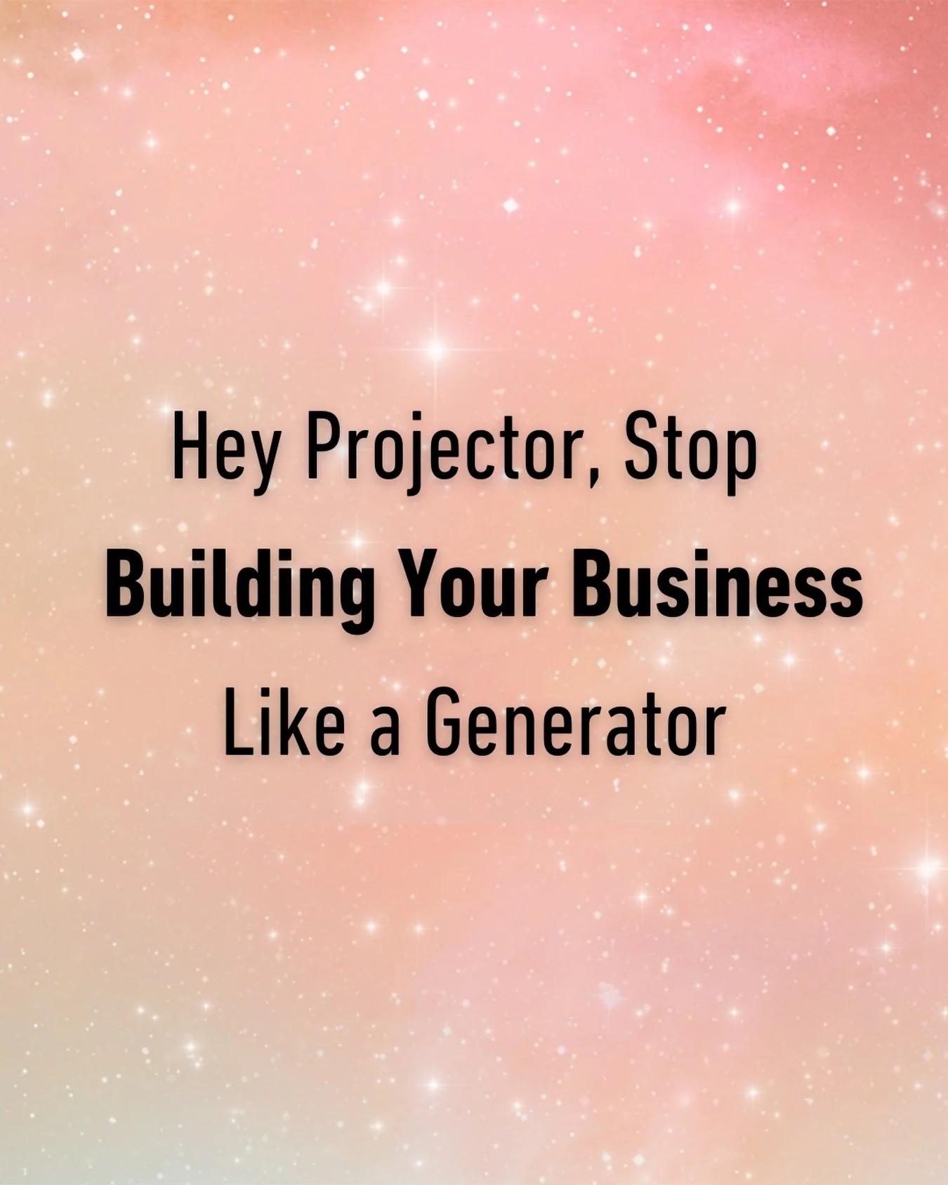 Are you a successful Projector who&rsquo;s exhausted from trying to keep up? 

The Projector Playbook helps you attract aligned recognition, high-value invitations, and spacious growth without burning out or shrinking your power.

Comment PLAYBOOK an