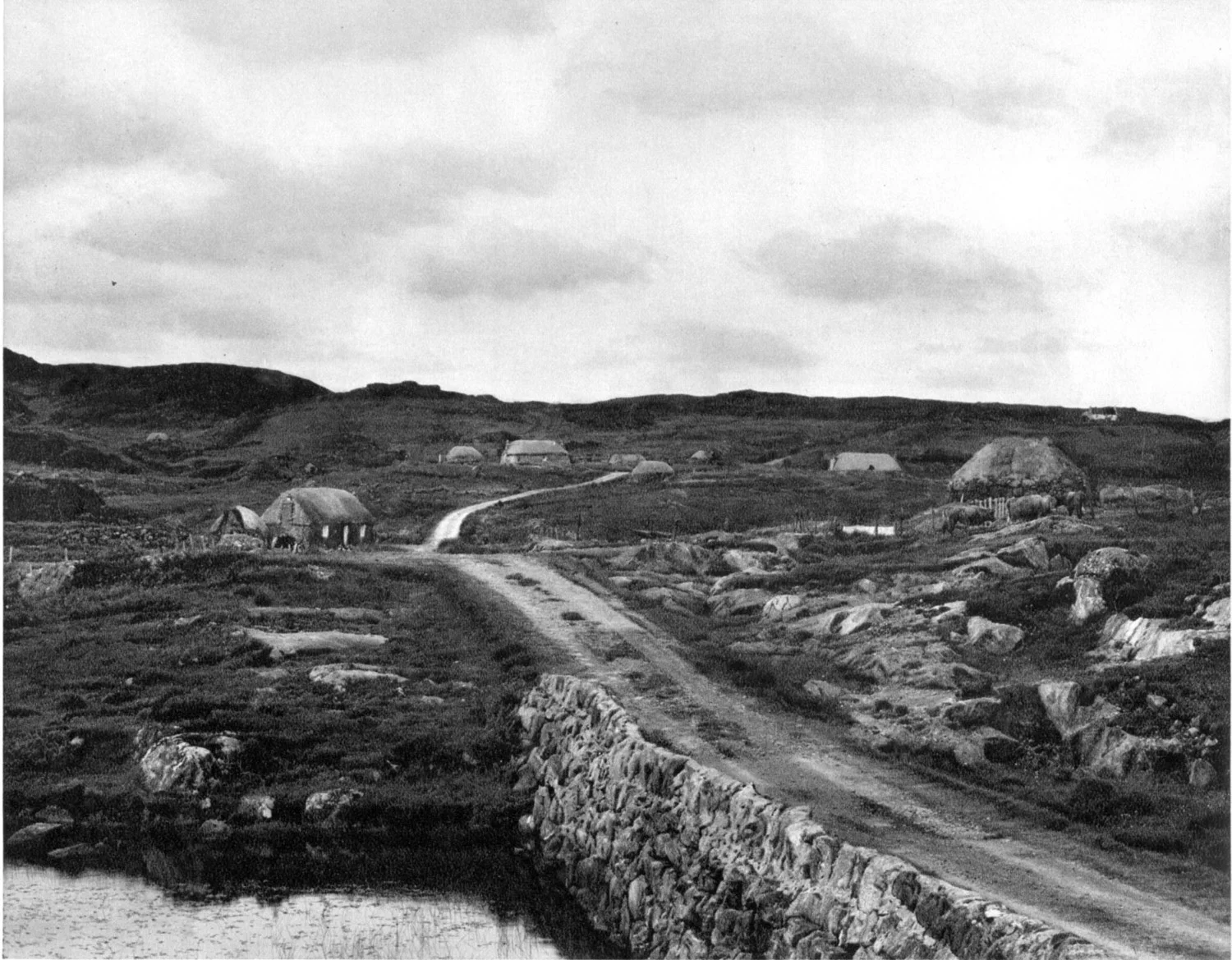 The road, South Lochboisdale, Paul Strand, Tir a' Mhurain 1962