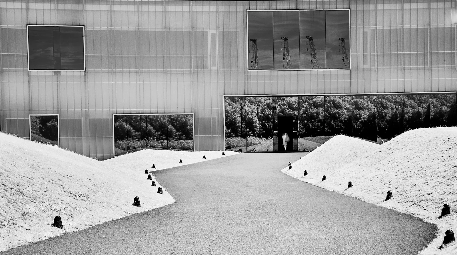 Labatt Building, University of Greenwich (infra-red image)