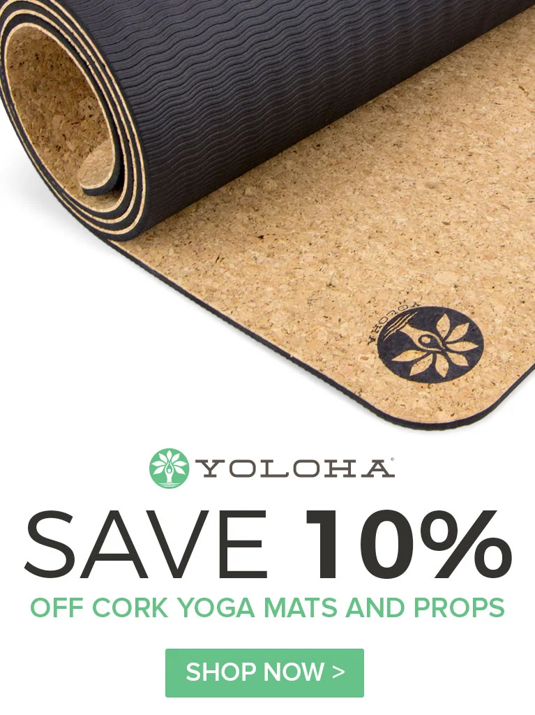 Yoloha mats and blocks are my favorite yoga tools. Read my ambassador profile to learn why their well-made, sustainable mats and props are the first thing in my bag~~whether I'm practicing or teaching. Then get 10% off your own order!