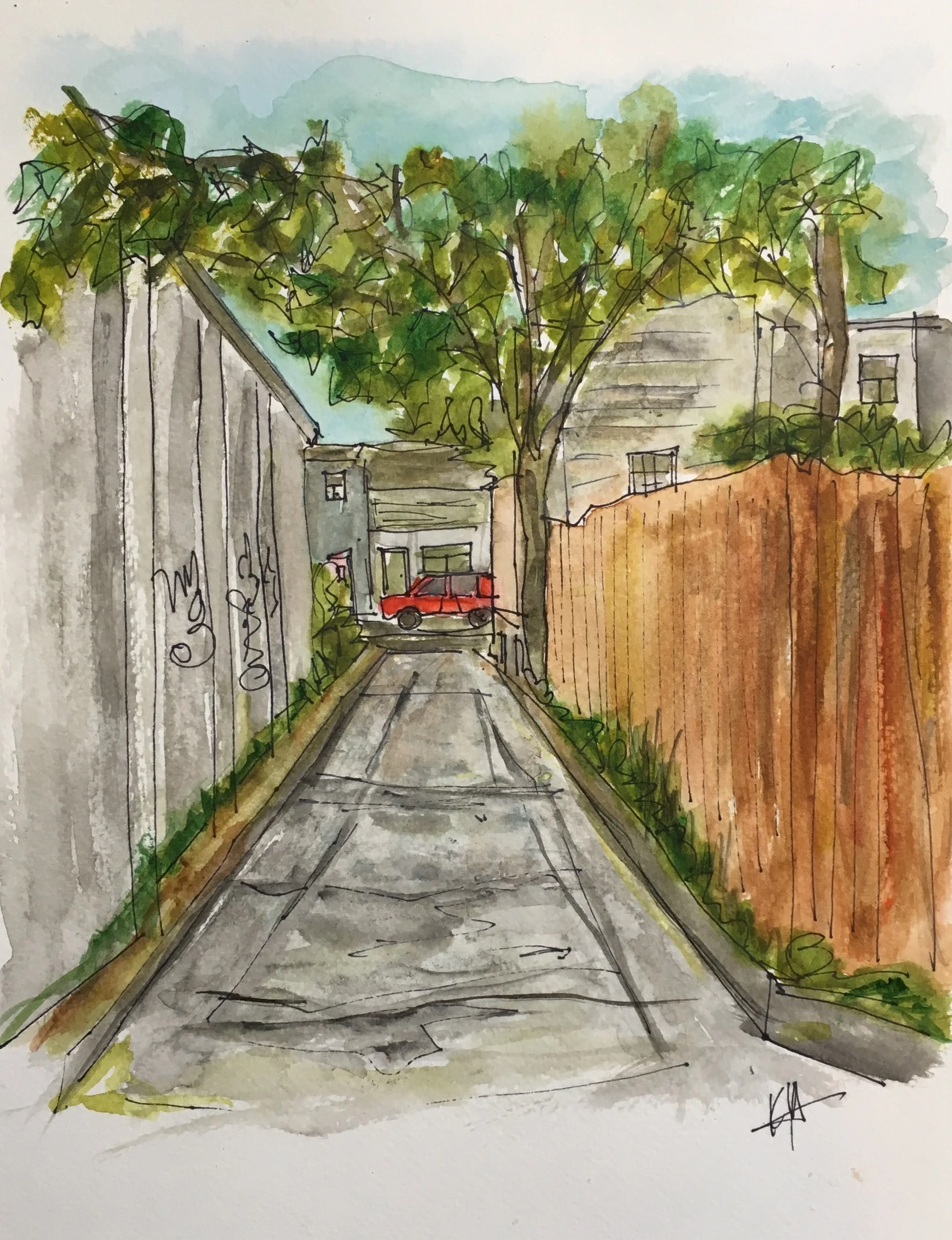 Red Car