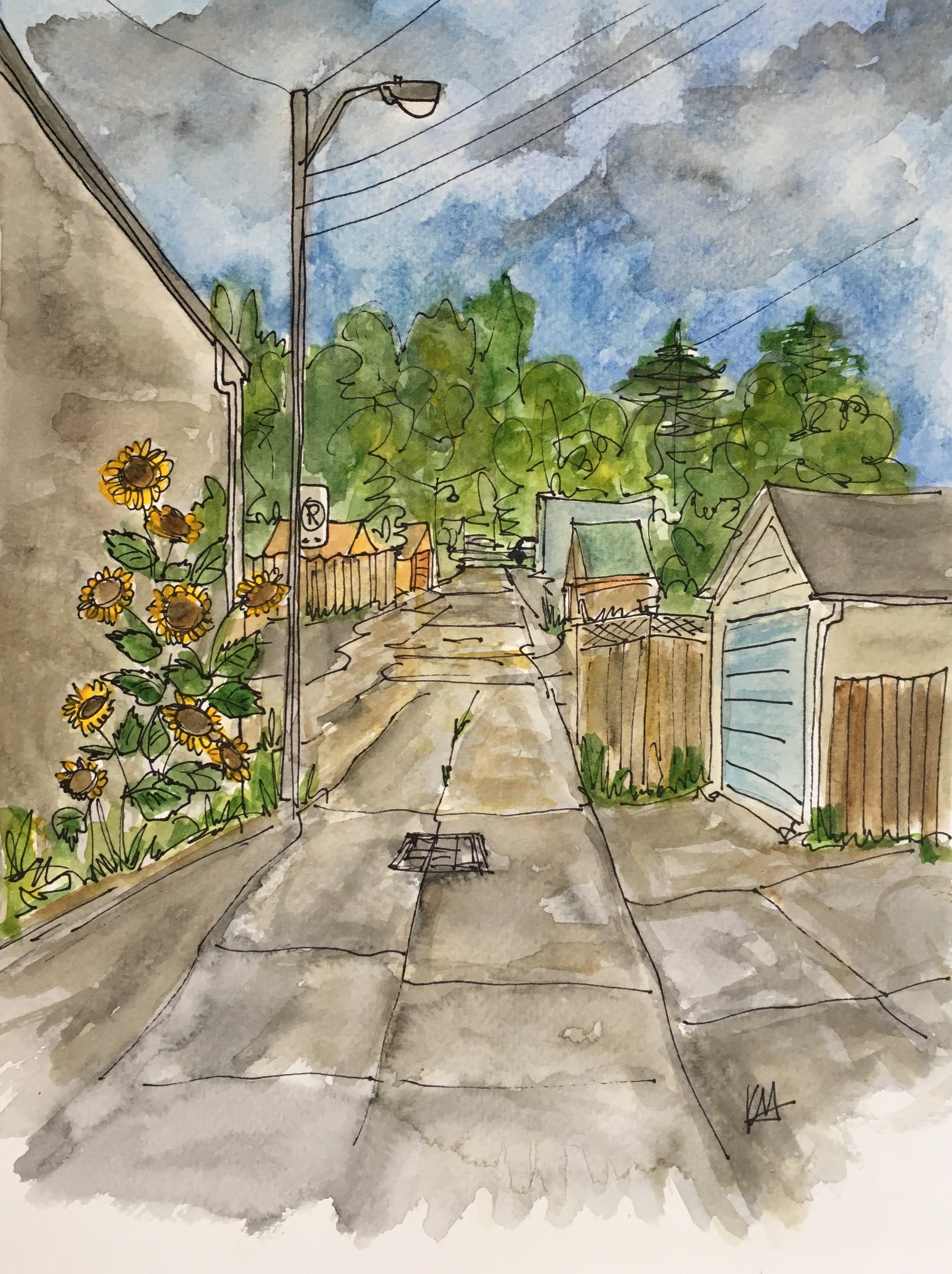 Sunflower Lane