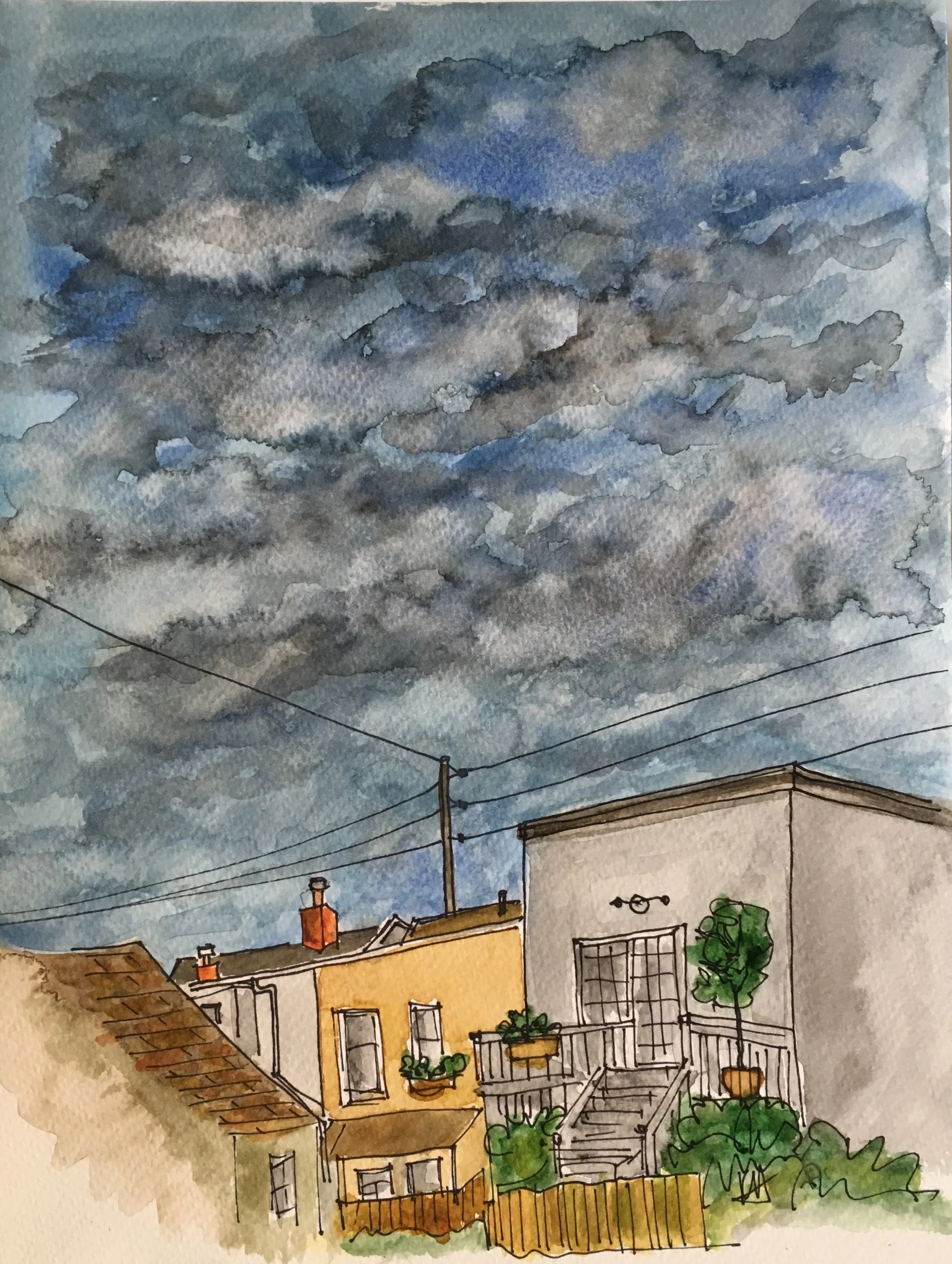 When The Clouds Rolled In