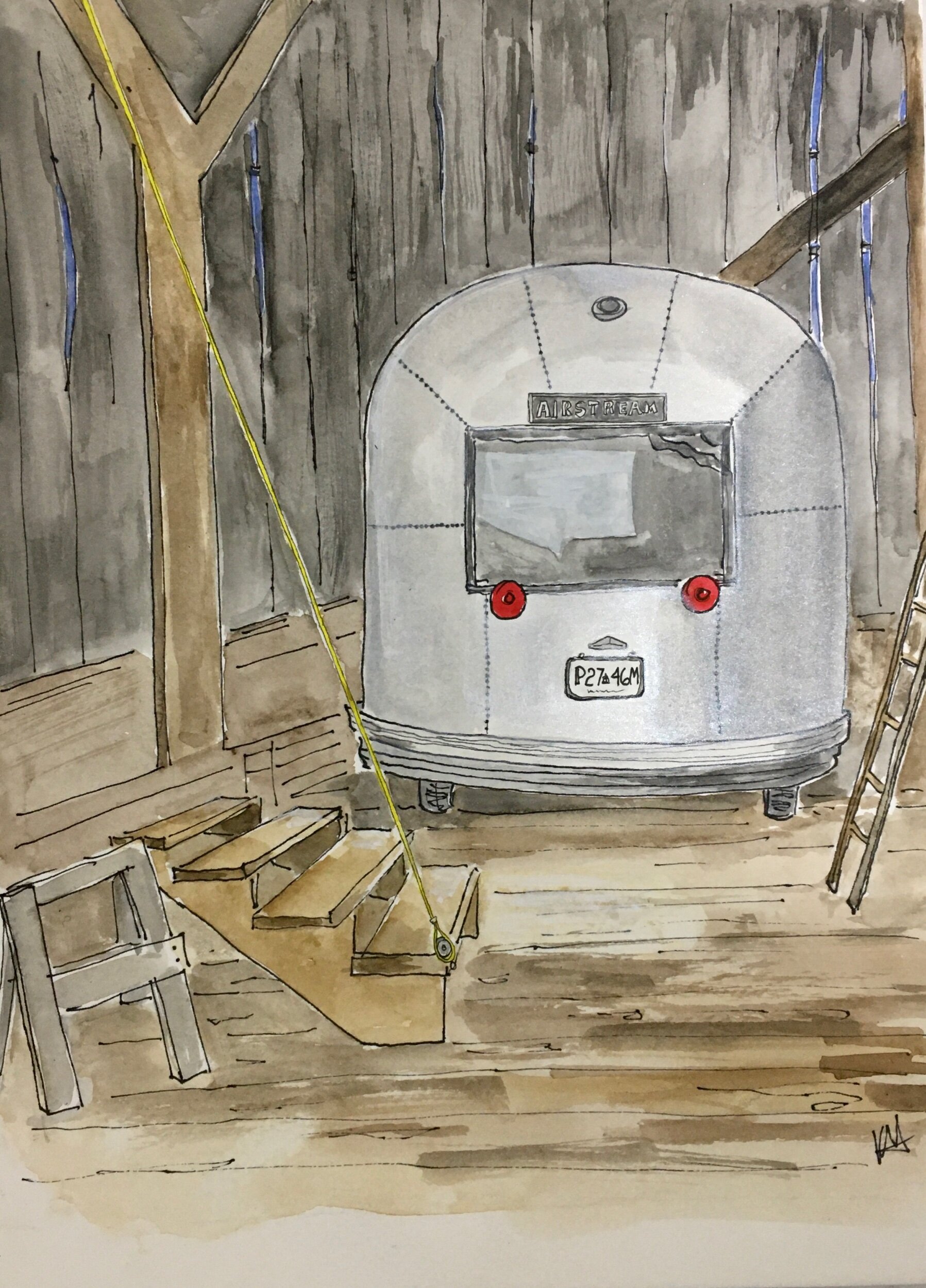 Barn  Airstream