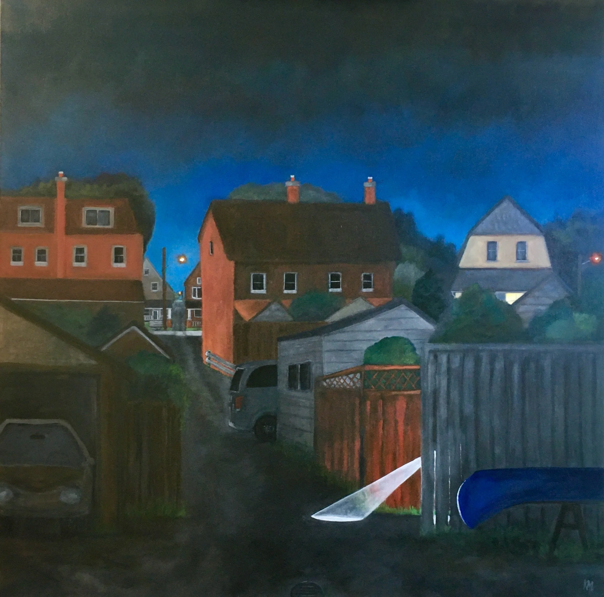 Walking by Flashlight 