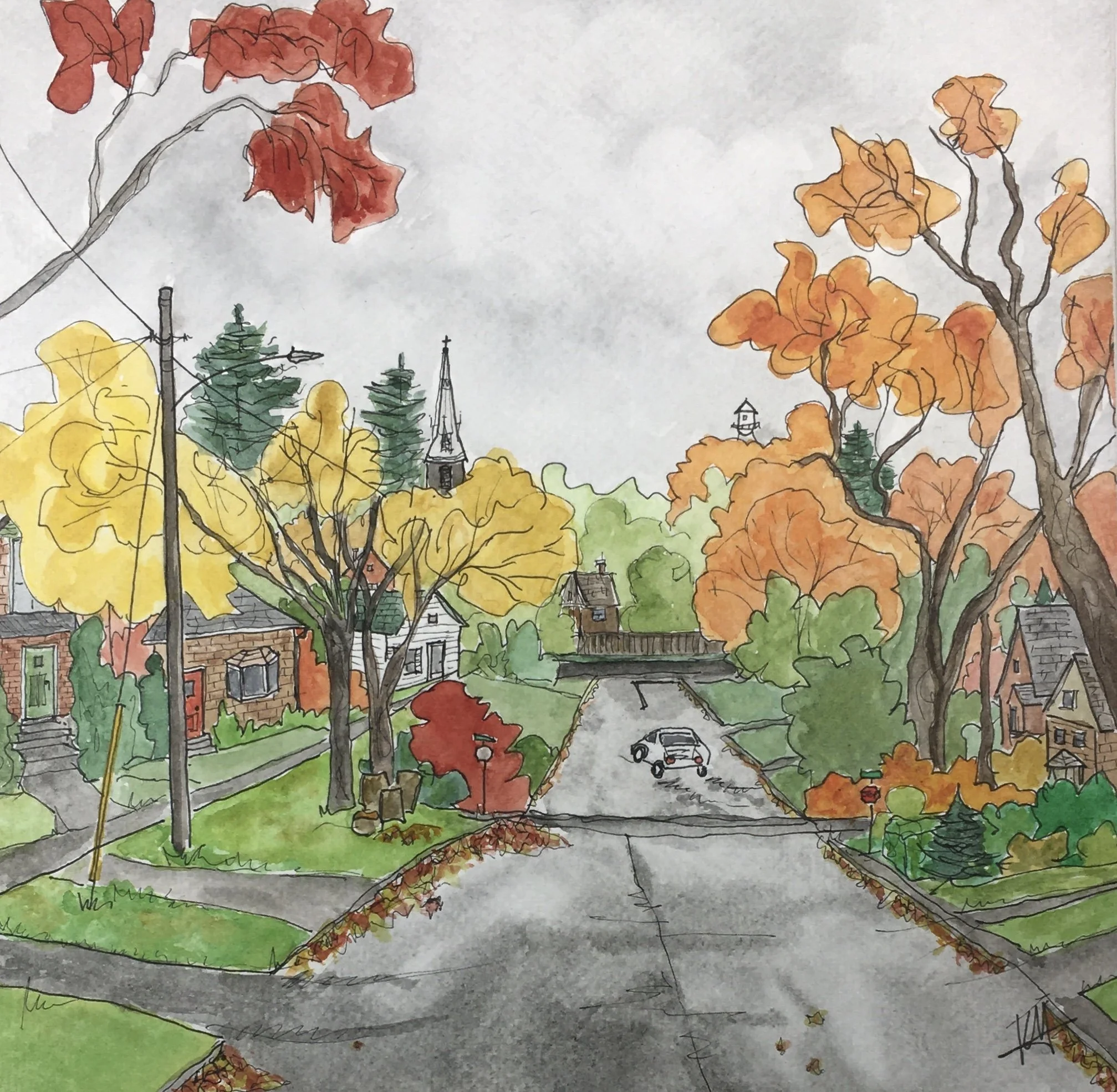 View from the Old West End