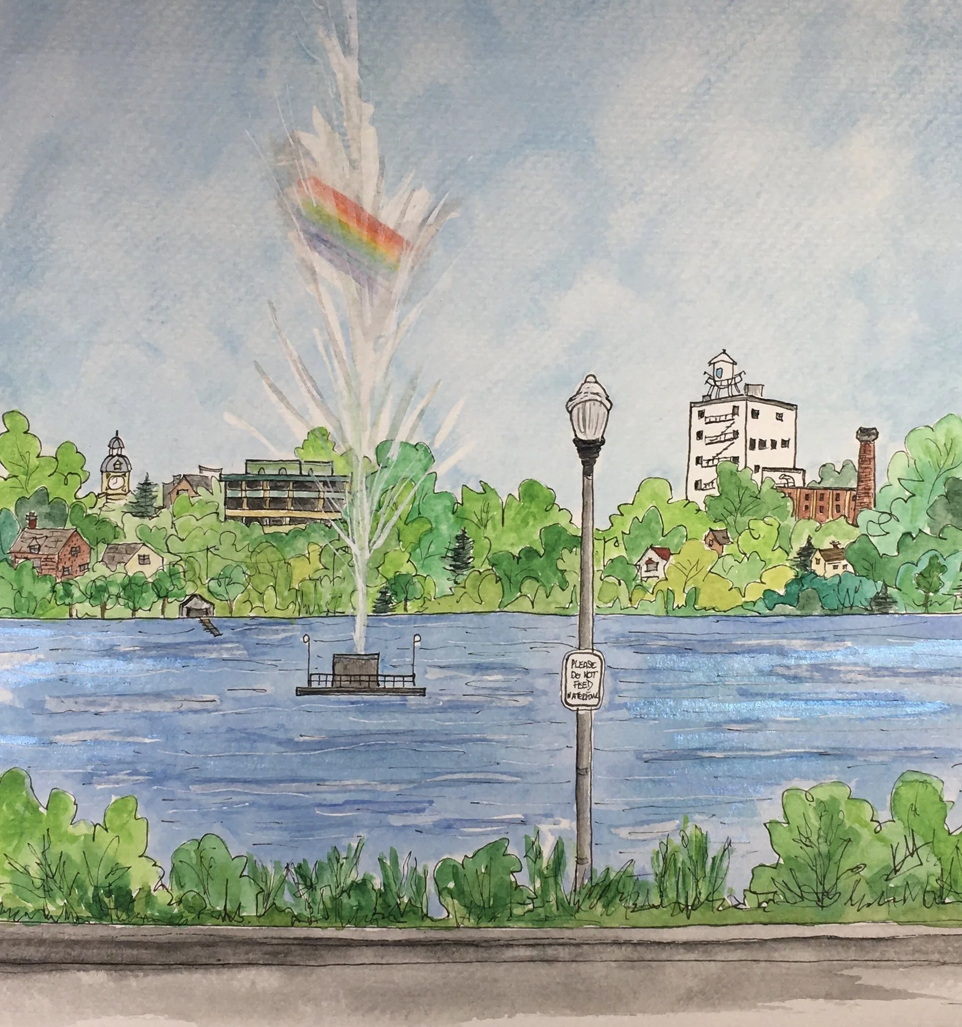 Prism at Centennial Fountain