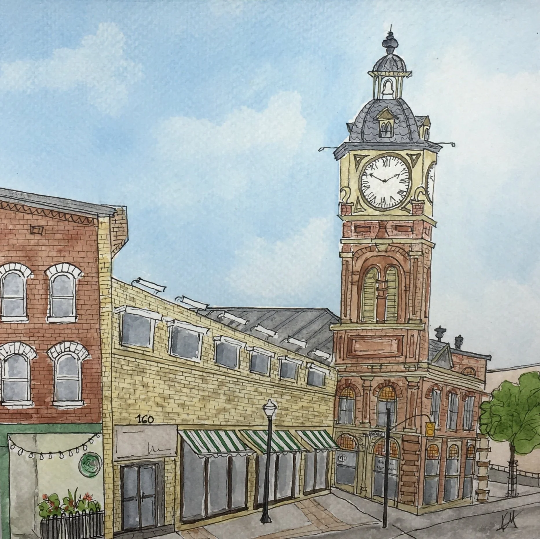 Spring Day on Charlotte Street