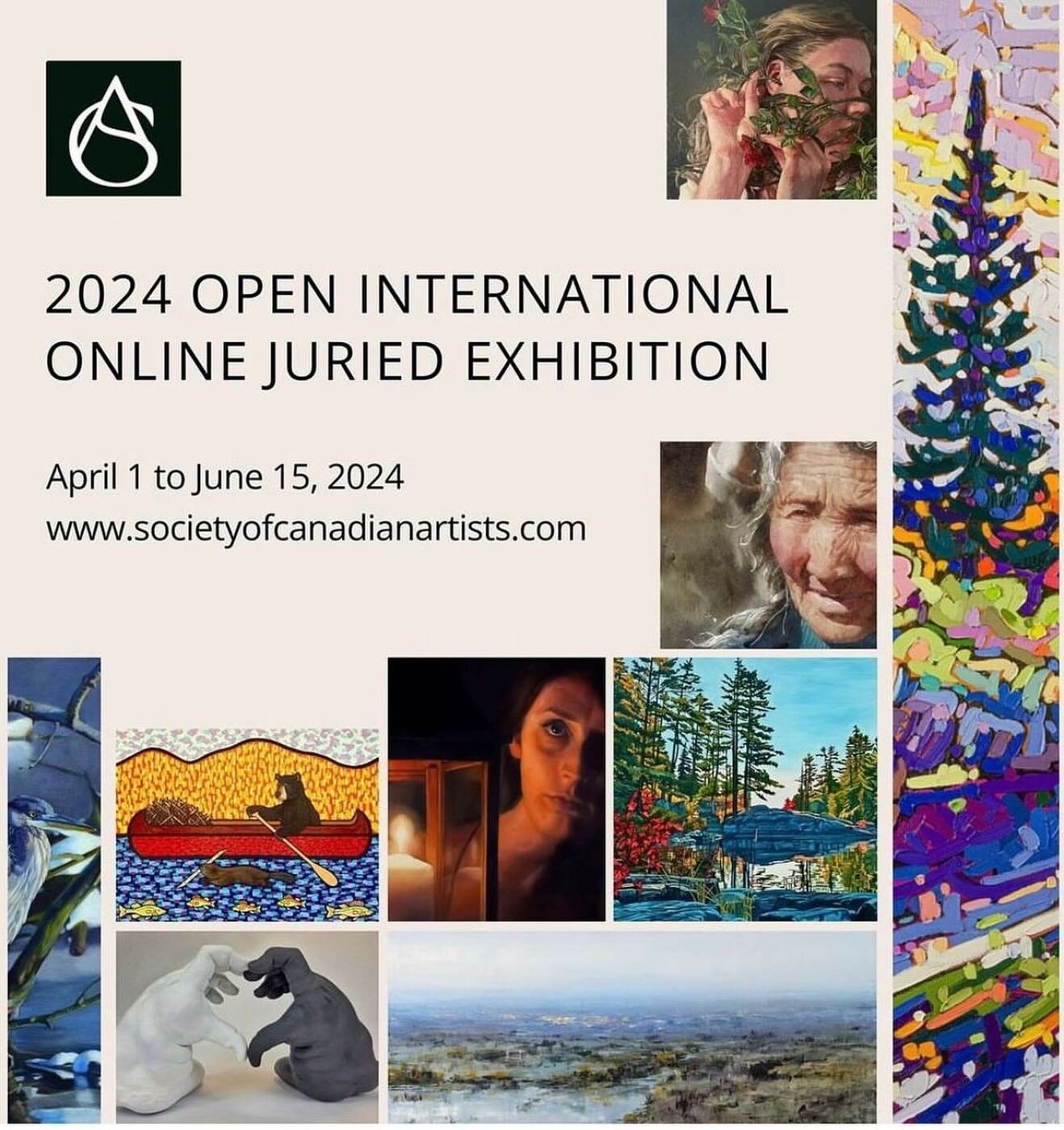 I am thrilled to have two of my paintings juried into the @society_of_canadian_artists 2024 Open International Online Juried Exhibition😊❣️
Thank you to the jurors🙏 and congratulations 🥳 to my fellow celebrated artists 🧑&zwj;🎨- it is a celebratio