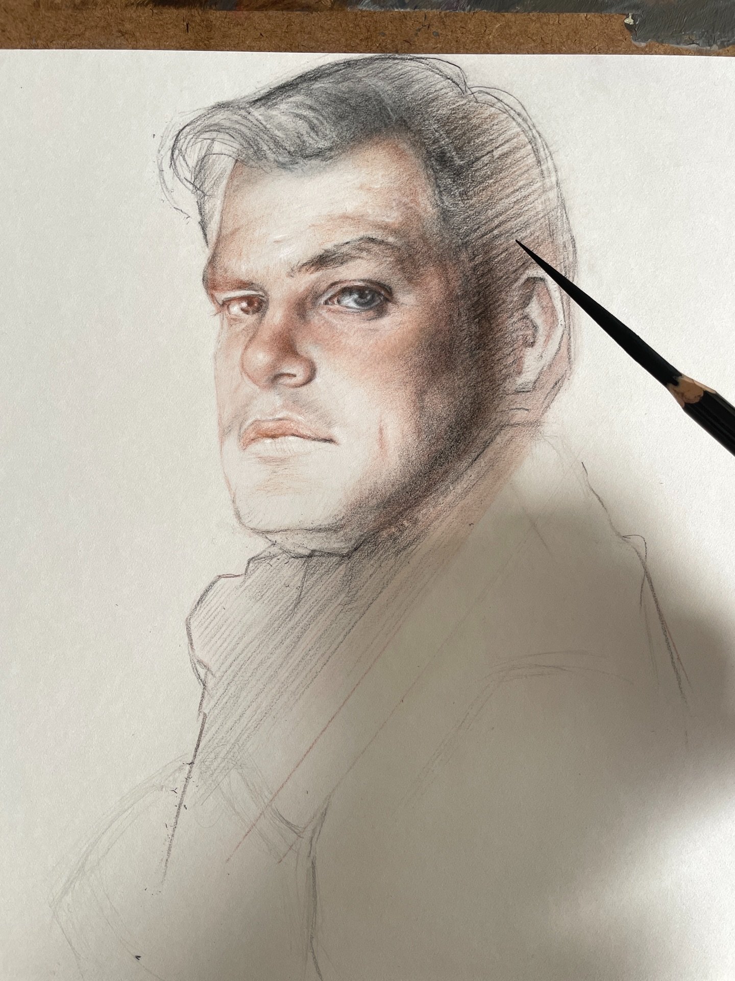 Another work in progress ✍️inspired by Isabella Stewart Gardner&rsquo;s extensive collection of drawings and prints - works by Zorn, Whistler, Degas and  Michelangelo to name a few.💝
Turning each screen of Master works while visiting Boston and the 