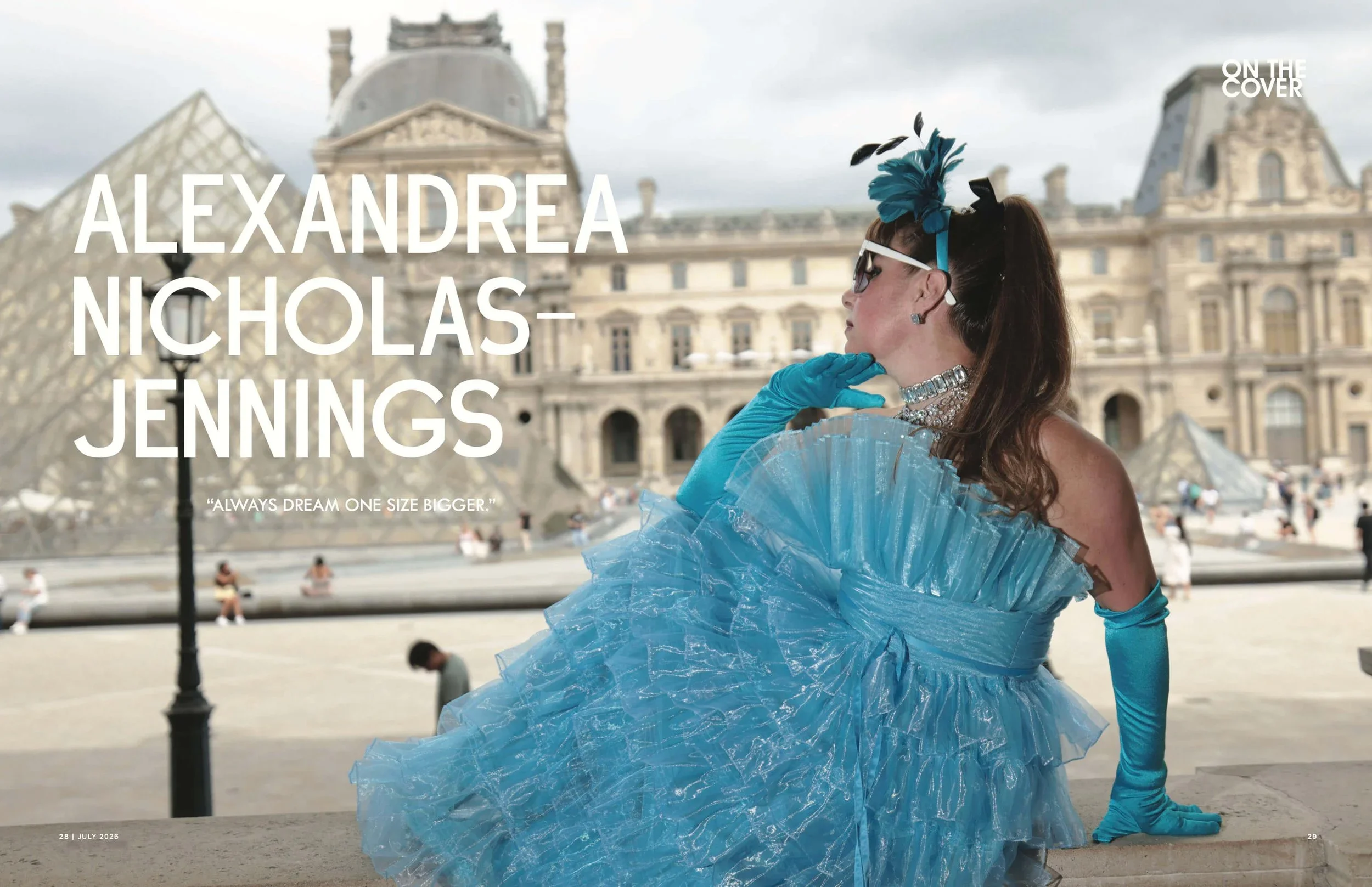 Alexandrea is on the cover of The Guide Artists Magazine Issue 101