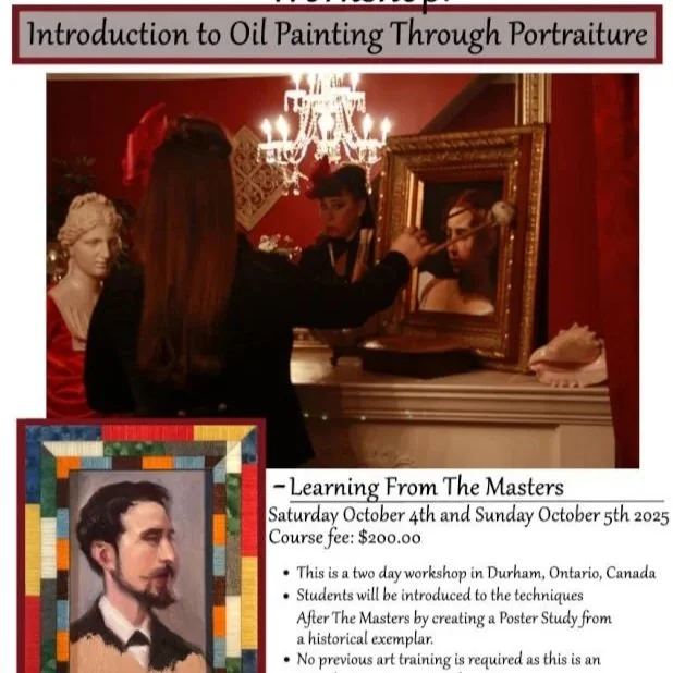 Introduction to Oil Painting Through Portraiture - Learning From The Masters