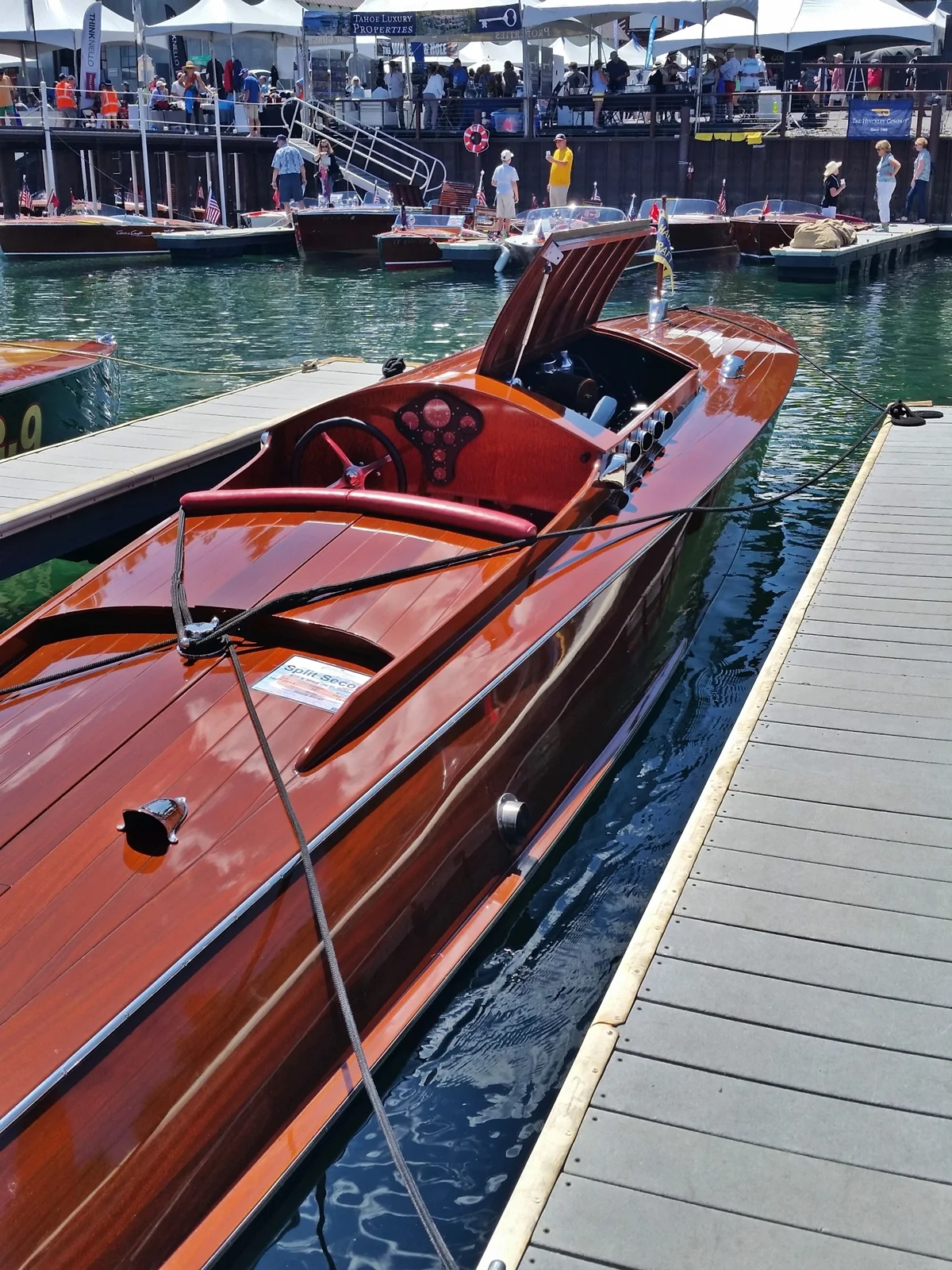 "Split Second" a race boat-with a V12 Rolls Royce. Gorgeous!