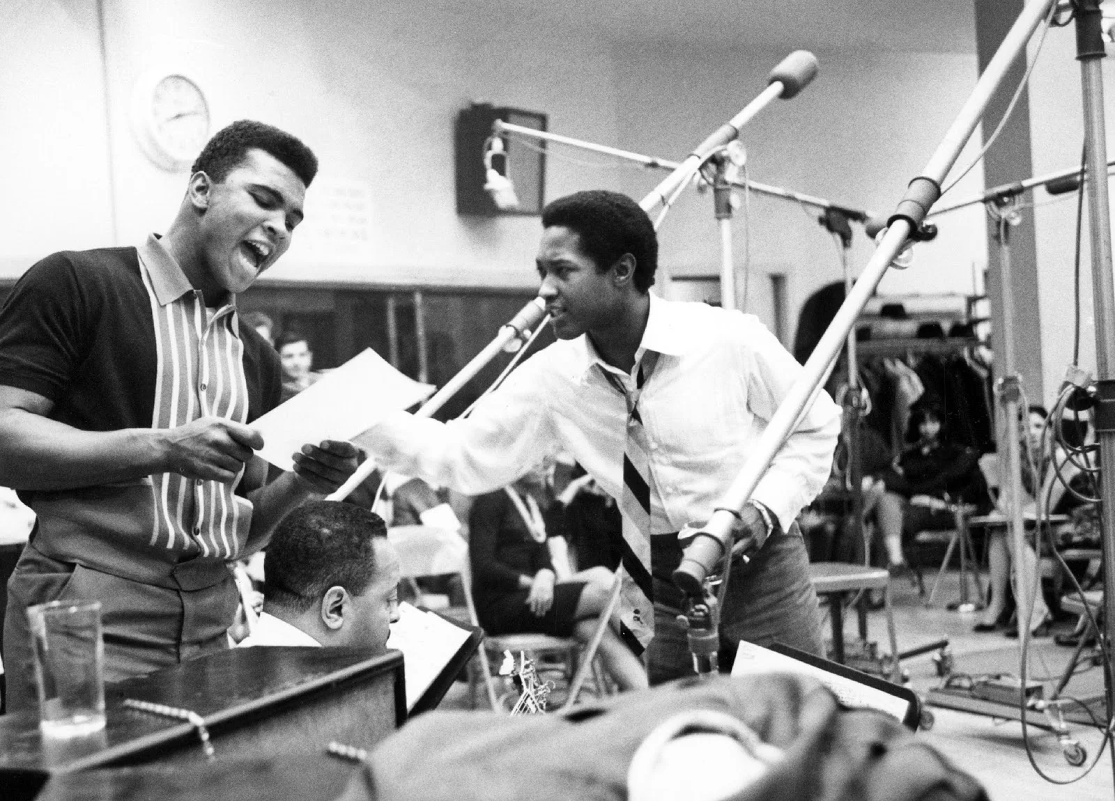 Sam Cooke in Studio in 1964