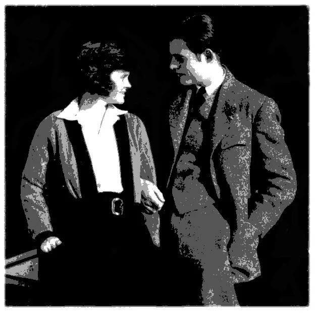 Hadley Richardson and Ernest Hemingway