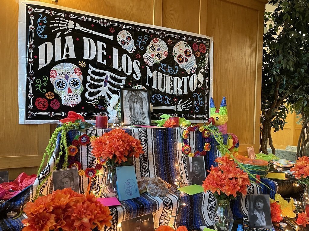 Join us Tuesday, Nov. 1, at 6 p.m. in the Murphy House to celebrate D&iacute;a De Los Muertos with music, pan dulce, reading, writing, and more to remember the lives of those who are no longer with us. Snacks and materials provided! Limited seats. RS