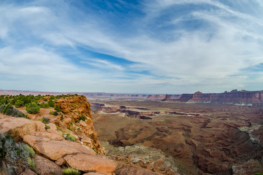 An overlook from the end of the Murphy Trail. 