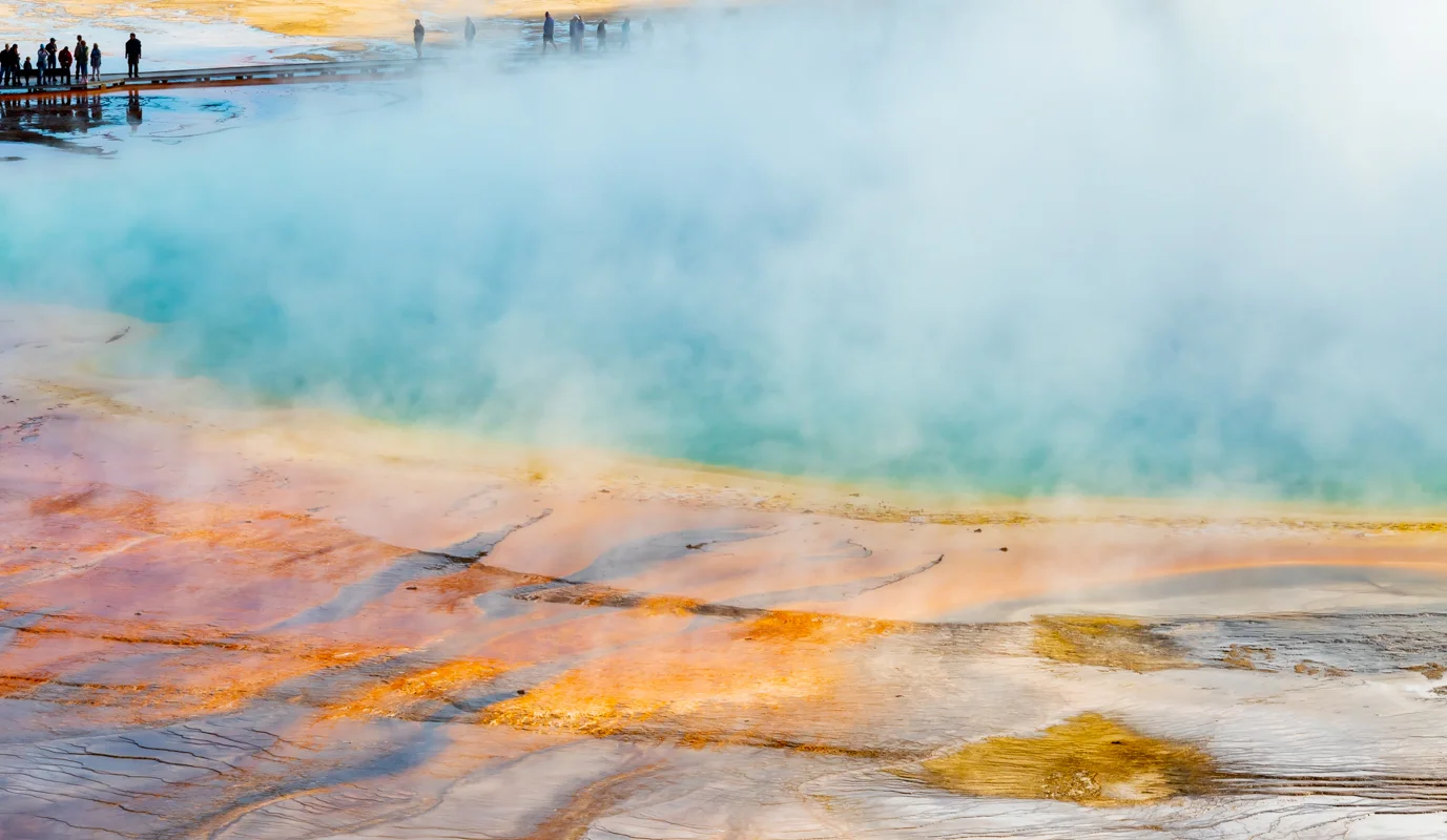 Stunning Colors of the Grand Prismatic