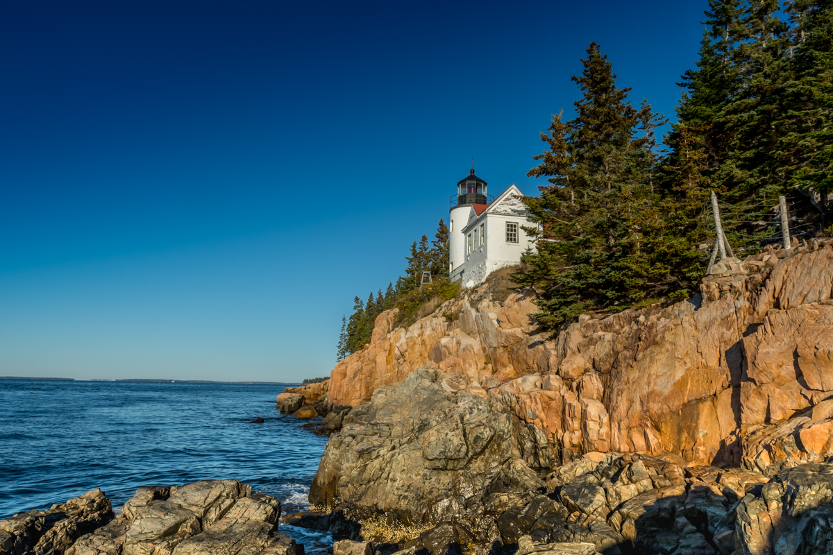 Low Tide Below Bass Harbor Lighthouse