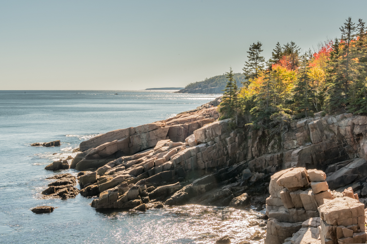 Autumn Colors on Rocky Maine Coast