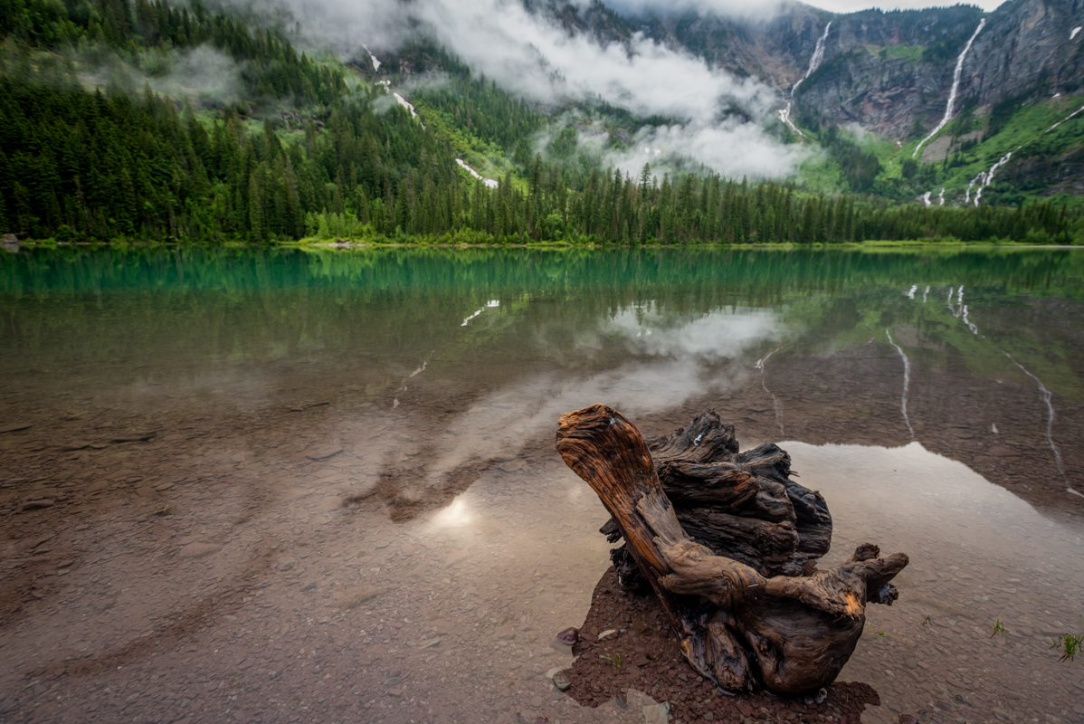 Avalanche Lake in Summer