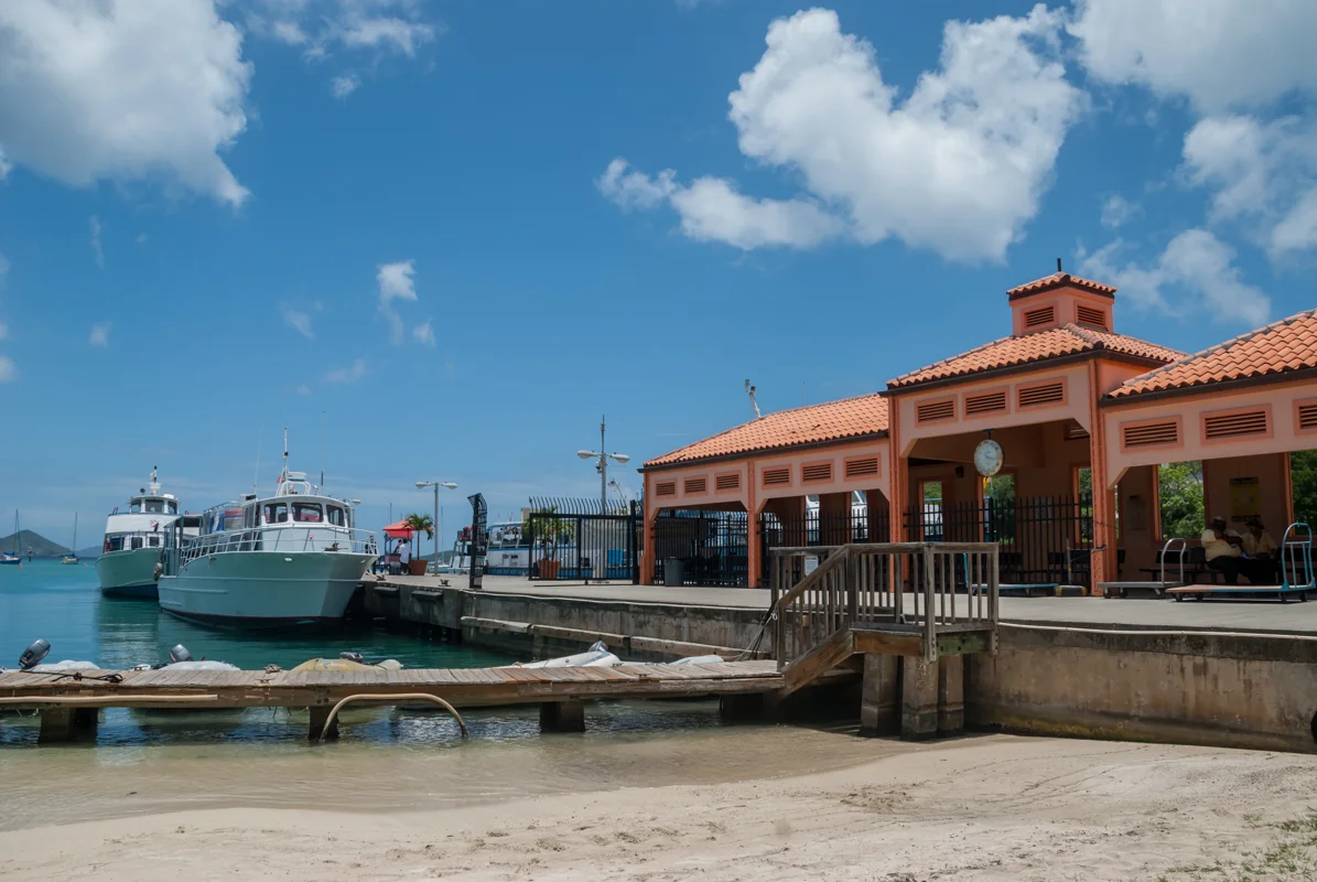 Ferry Dock in Cruz Bay, St. John