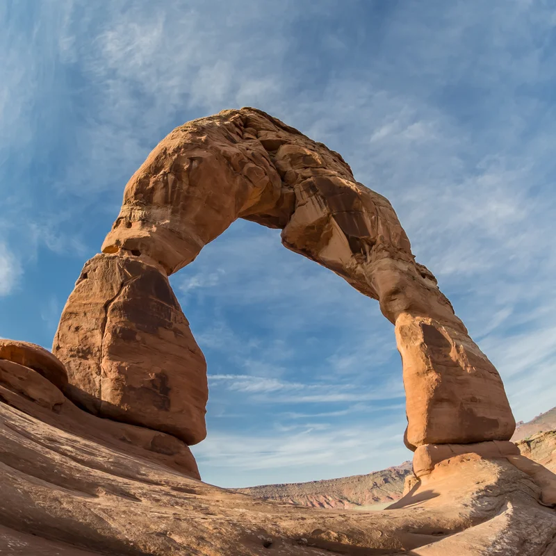 Delicate Arch From Below