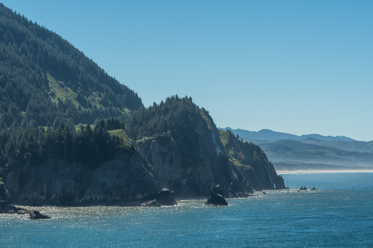 Rocky Cliffs On The Southern Oregon Coast