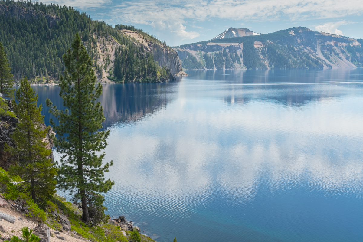 Lake Level View of Crater Lake