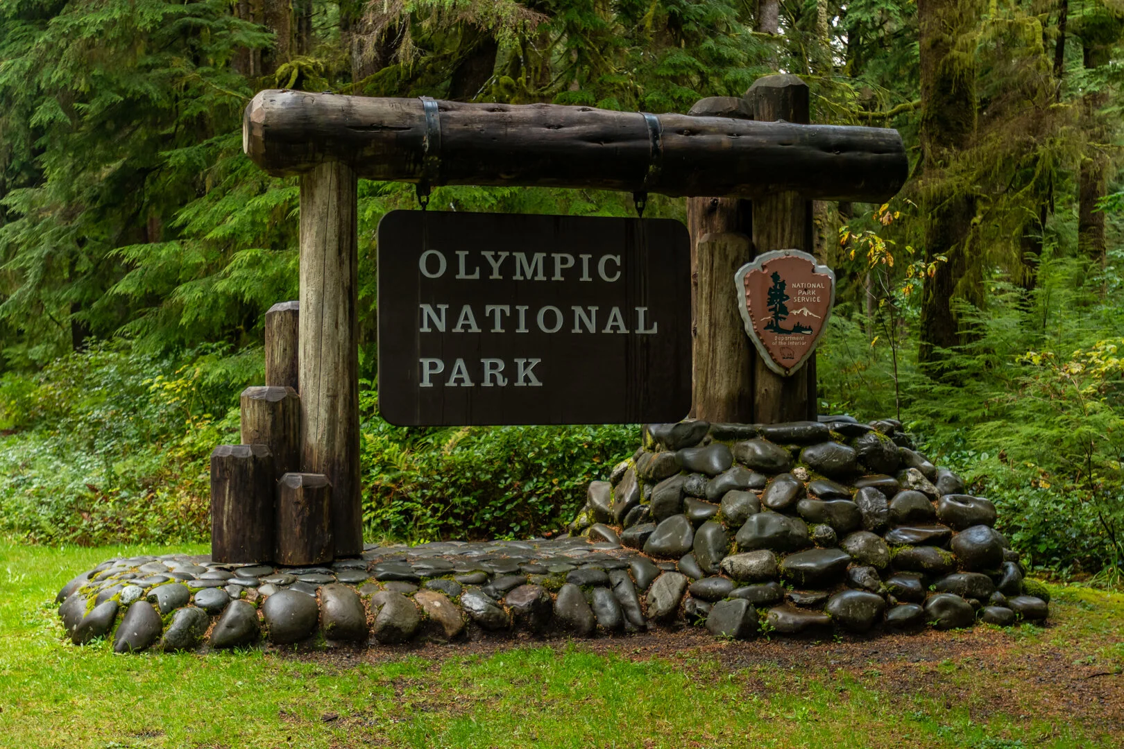 Olympic National Park Sign