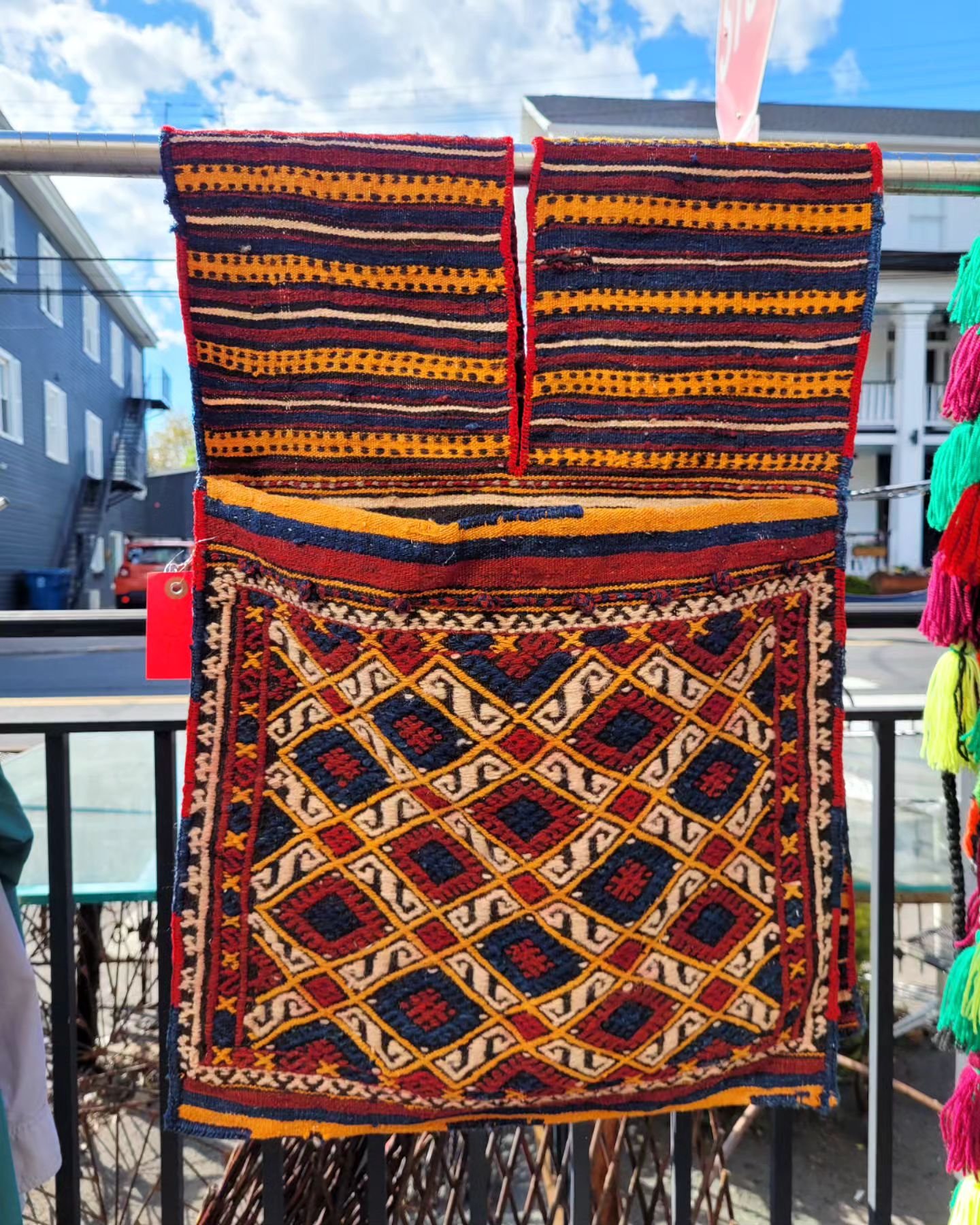 Beautiful camel bag 

$50 

#mergegallery #frenchtownnj #camelbag #homedecor #bag #rug #ithaspockets #interiordesign #interiors #decorinspo