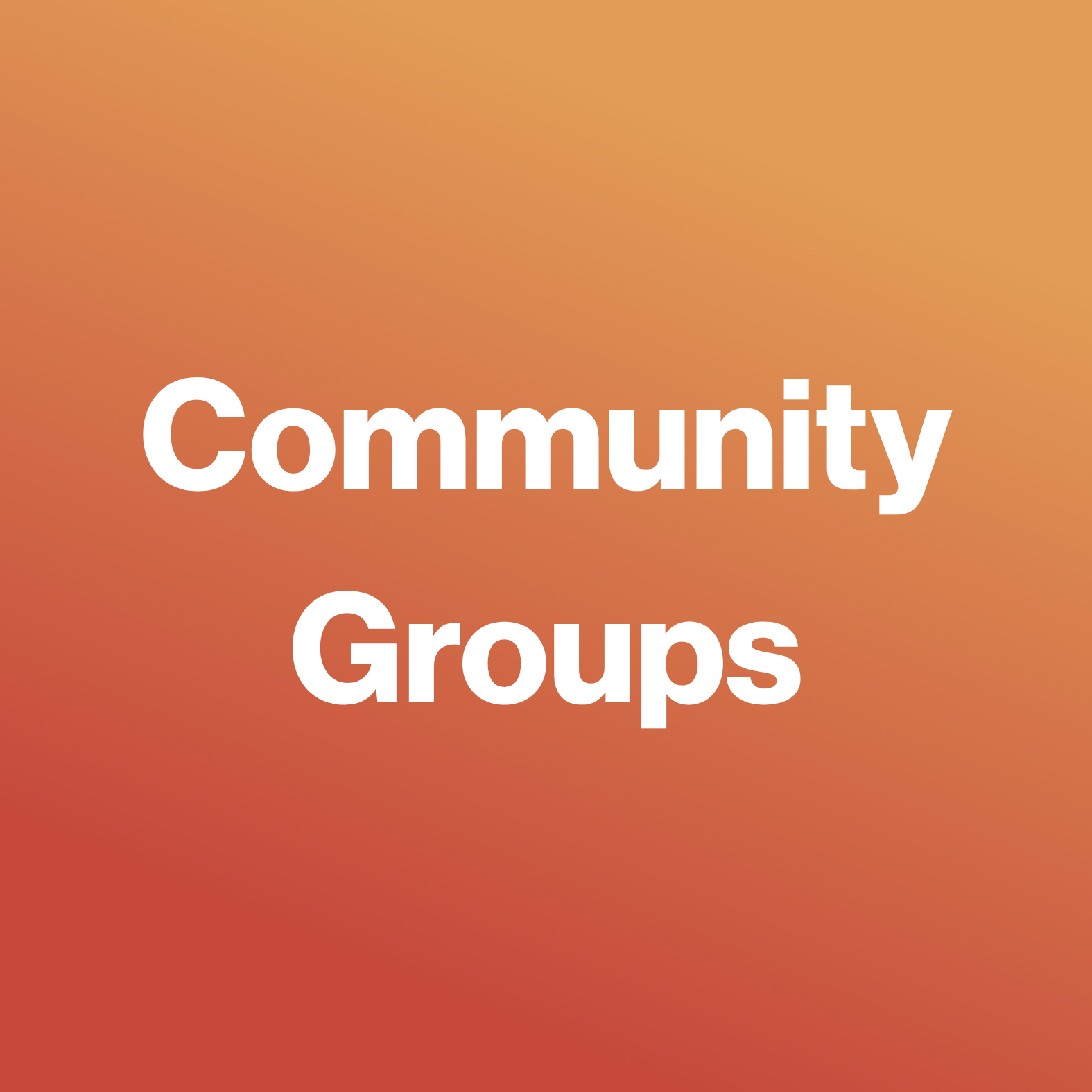 Find a community group
