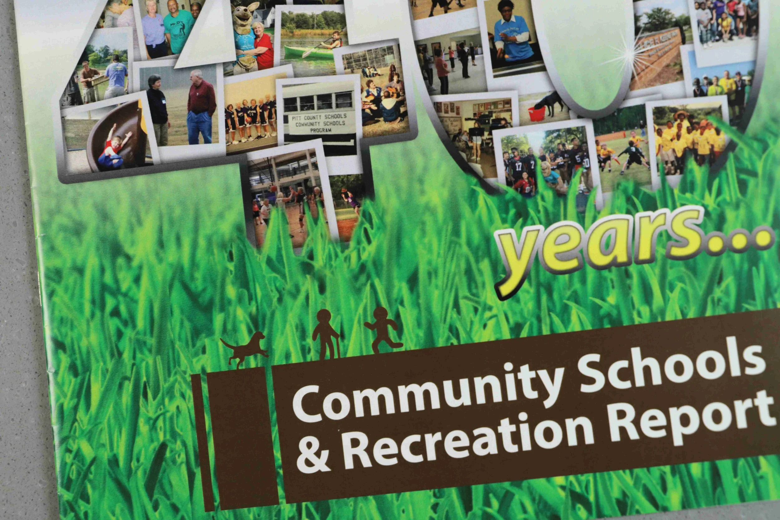 Pitt County Community School & Recreation 40 Years Booklet