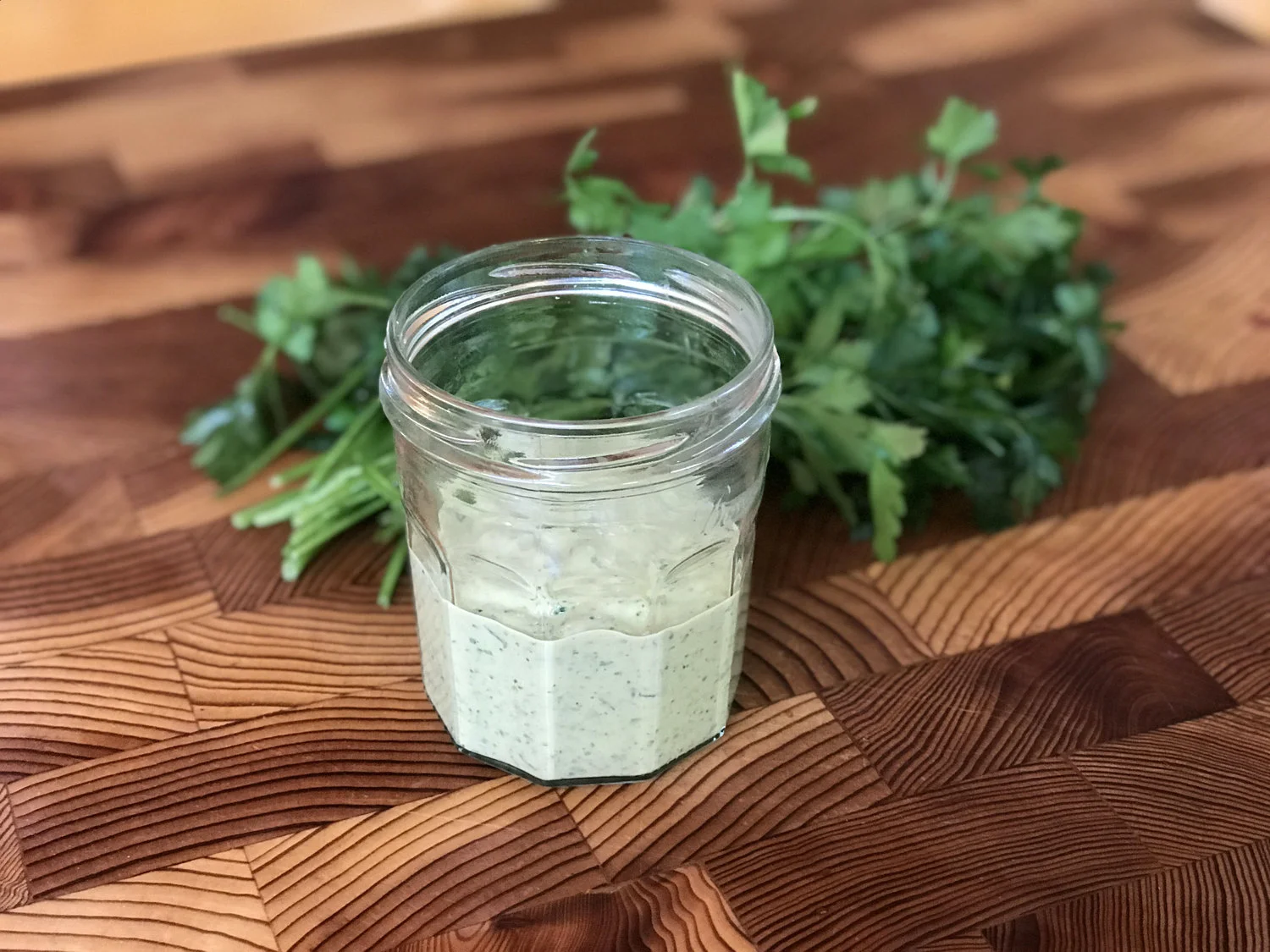Herbaceous tahini sauce