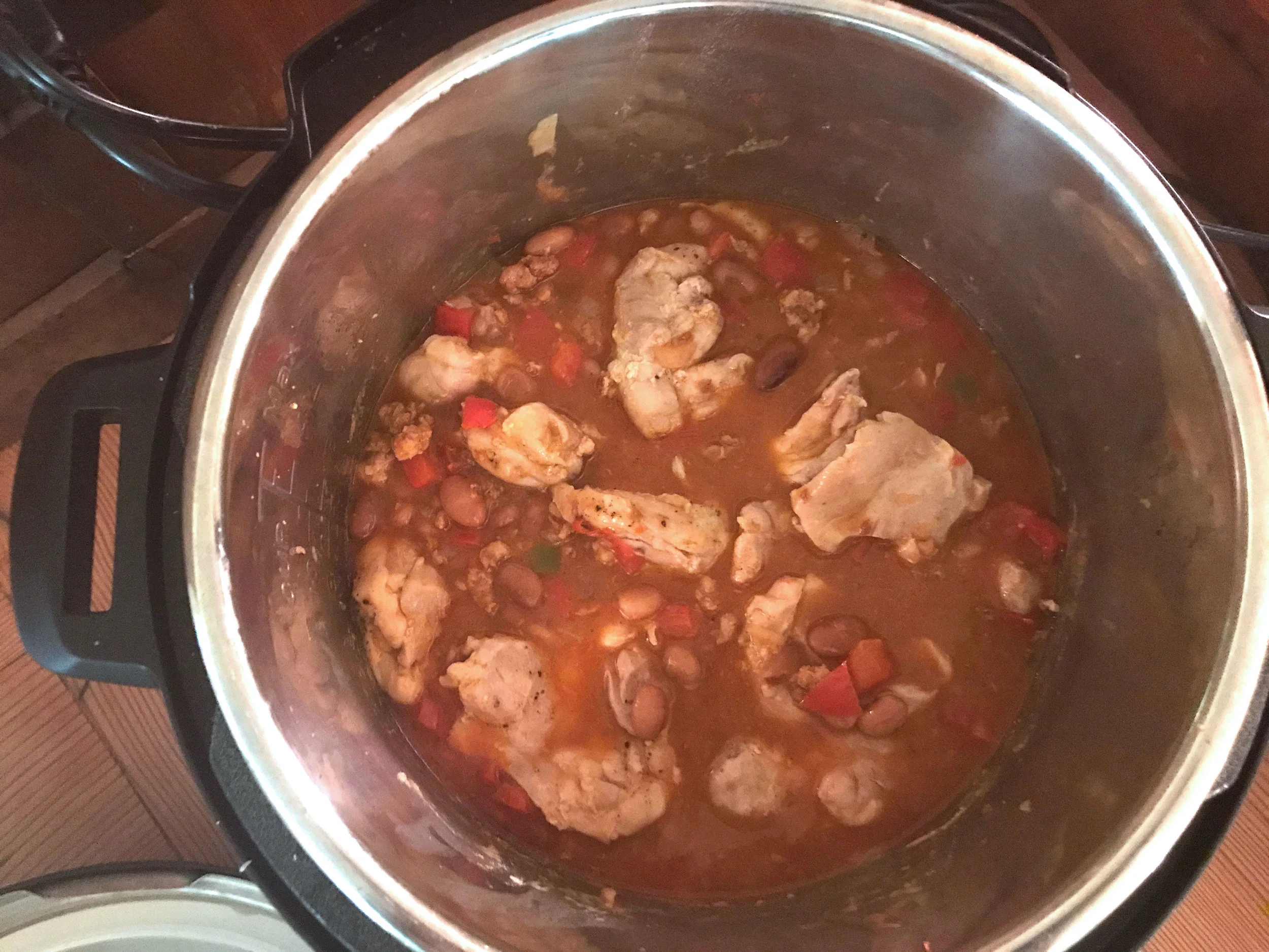 After 15 minutes or so, everyone's cooked and ready to roll!