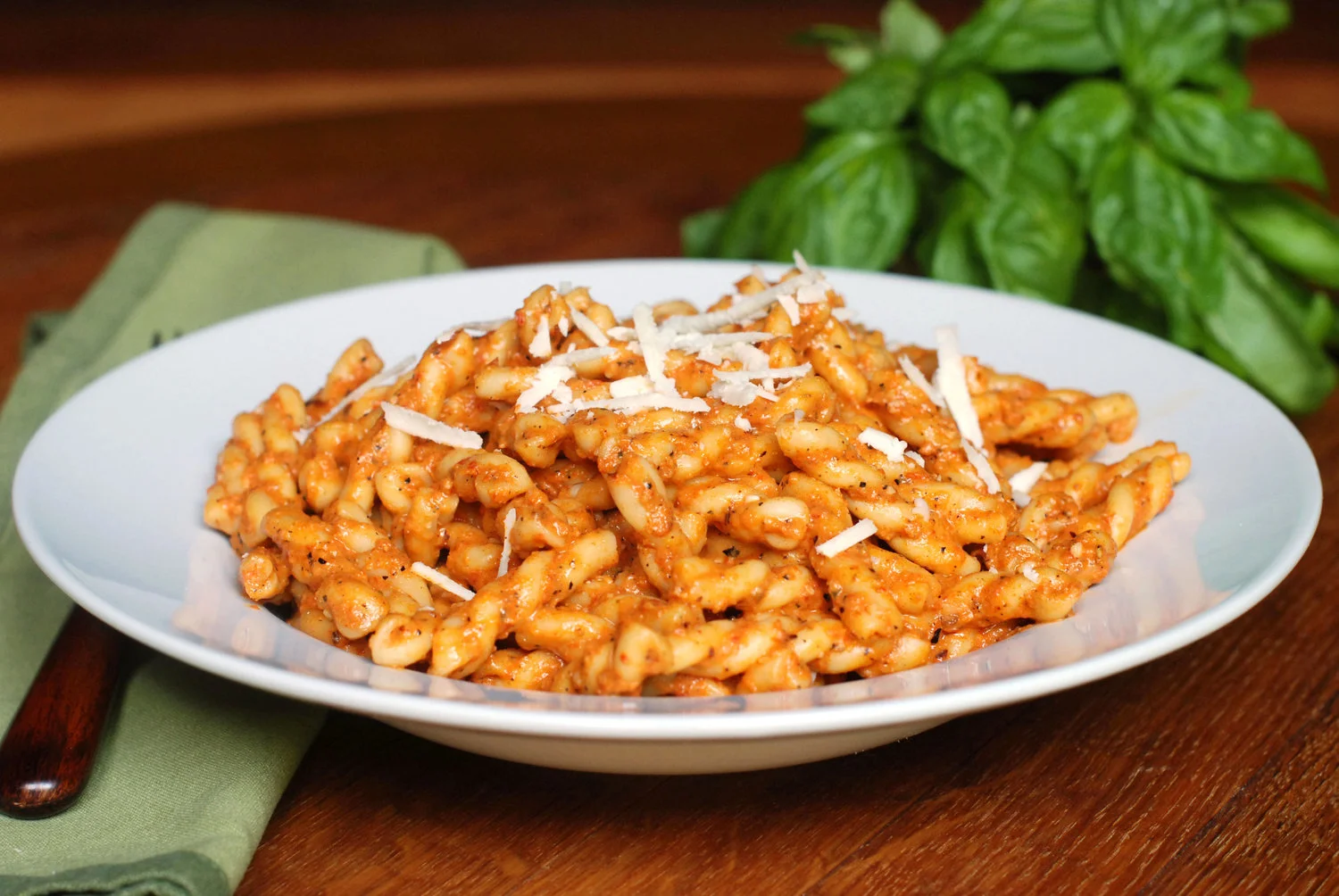 Pasta with Pesto Calabrese — Circle B Kitchen