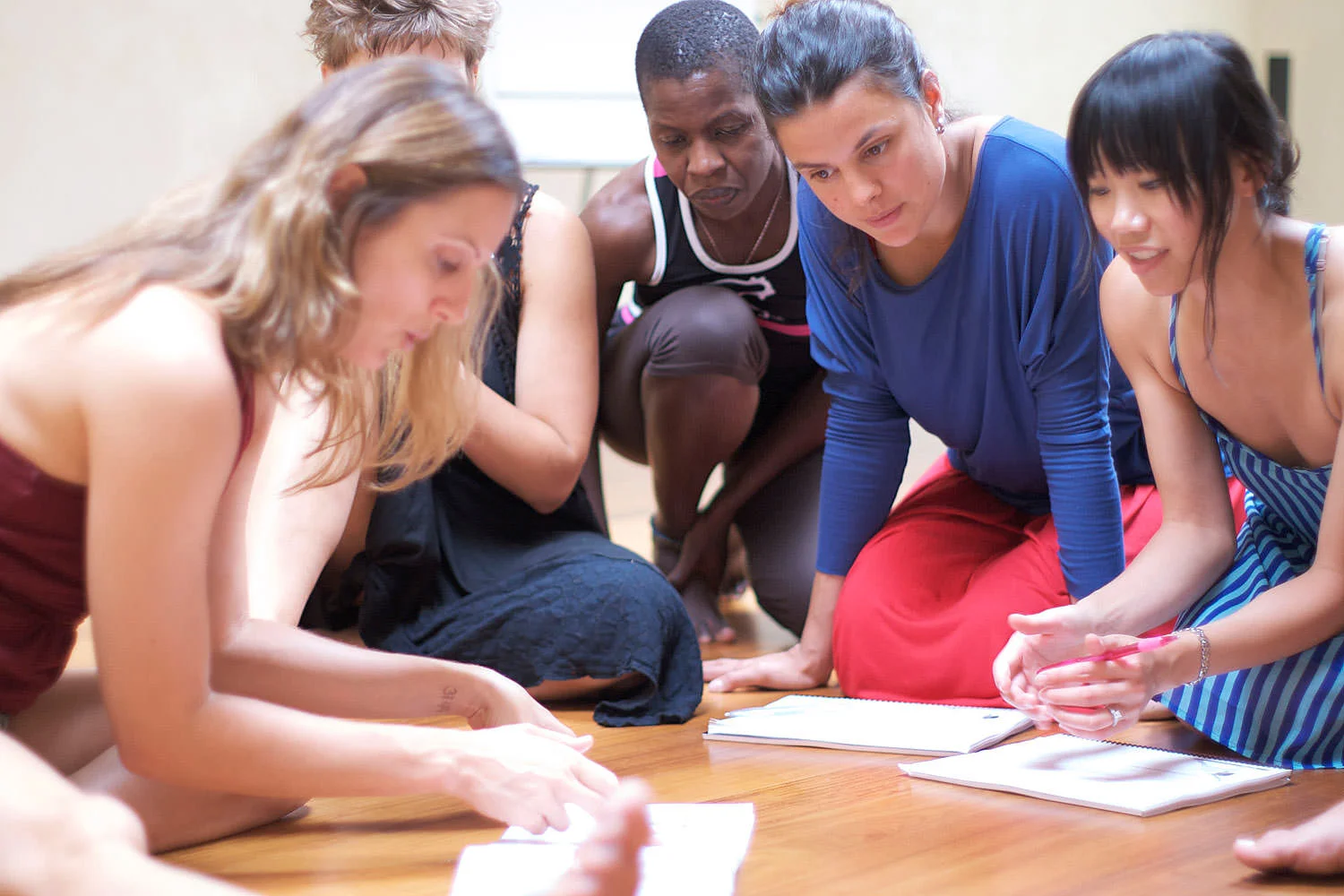A clearly structured content and teamwork in small groups helps the learning process during the yoga teacher training.