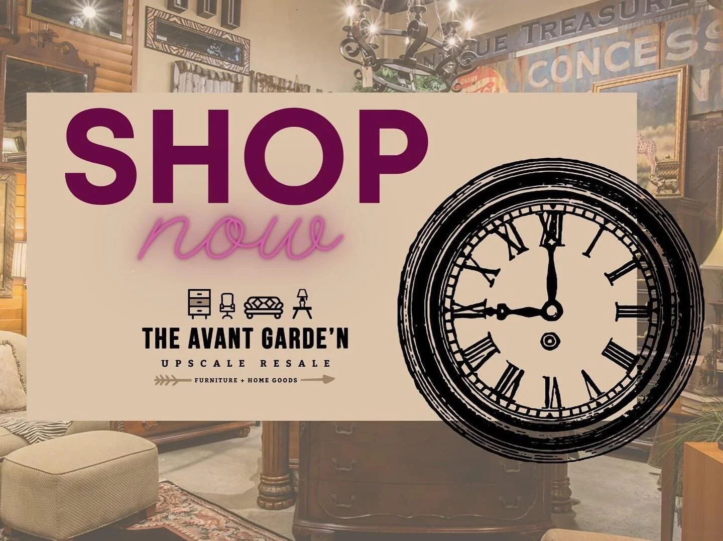 If you haven't taken advantage of this month's incredible sales, now is your chance! 
Today is the last day to take ​25% off Dining Sets &amp; 50% off Spring Florals​.
We are also running a ​Harvest Sale ​which gets you ​25% off most Fall Decor​. 
Ou