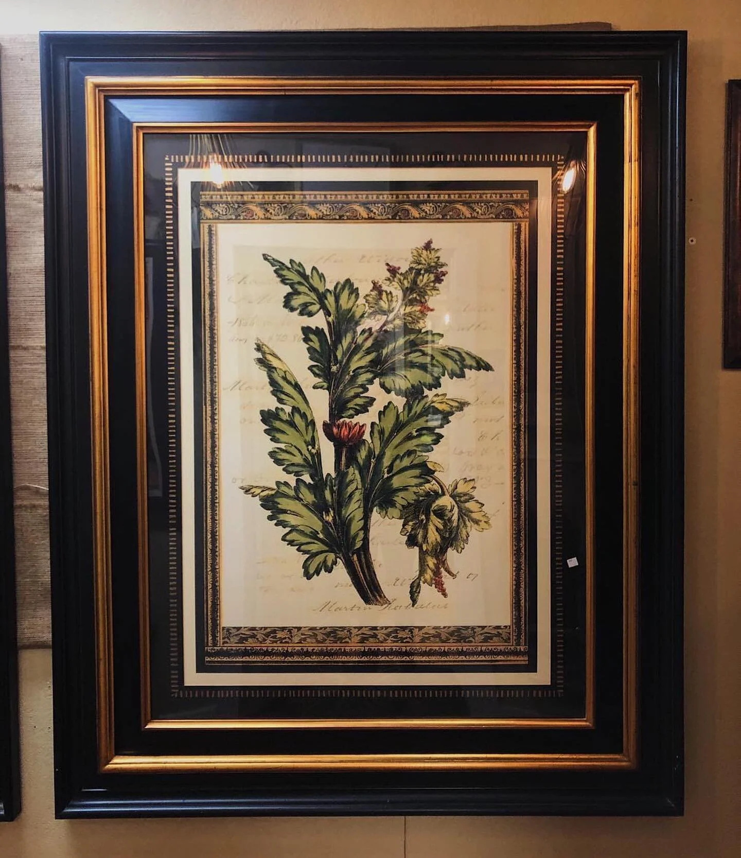 Fill up a large, empty wall space with larger than life wall art. 🌿 We have two of these Large Botanical Pictures on sale for $259.95 each. Both are 51&rdquo;x63&rdquo;.