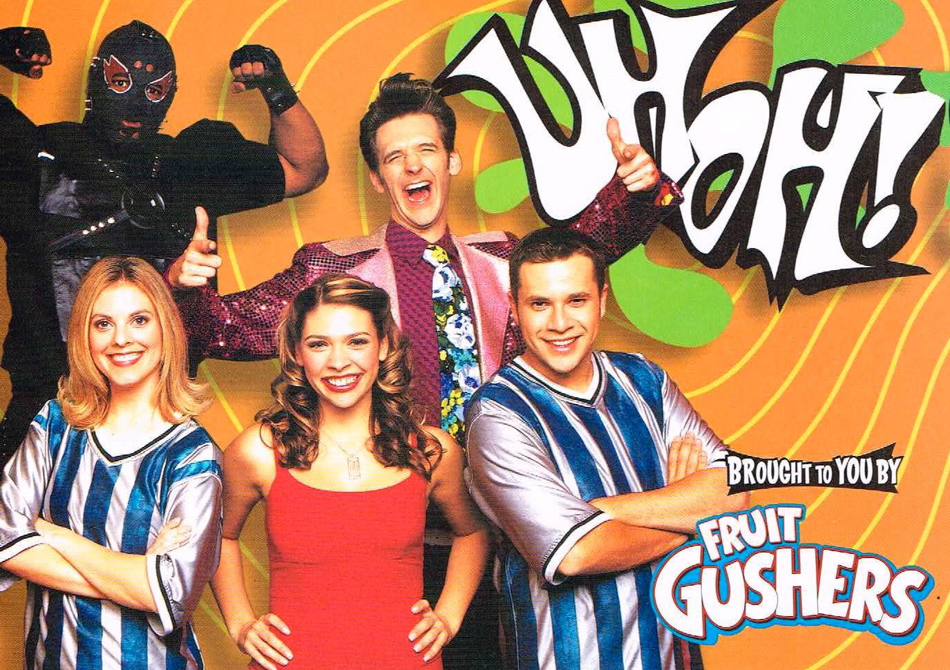 One of Sam's first big television gig's was on the hit game show "UhOh" on YTV! This show aired in Canada, Singapore, Australia and in the United States! Click Here to see an episode!