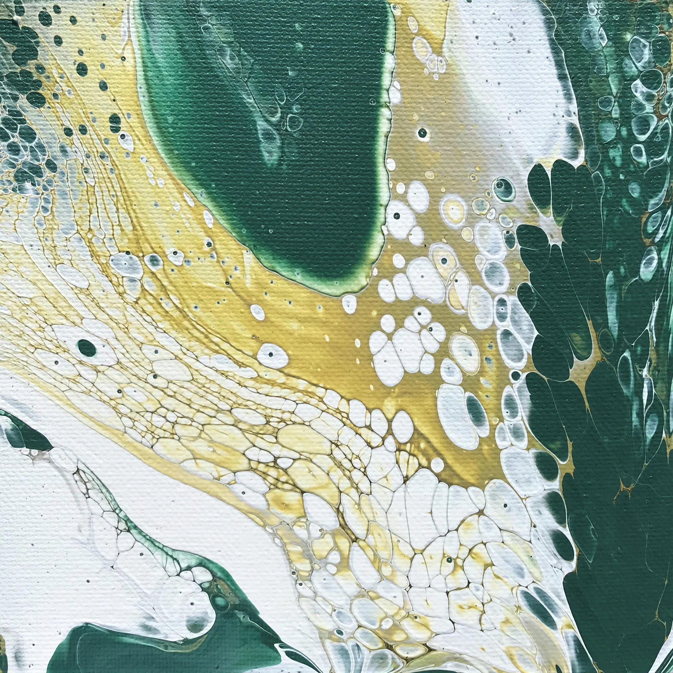 6”x6” Acrylic on canvas - #030