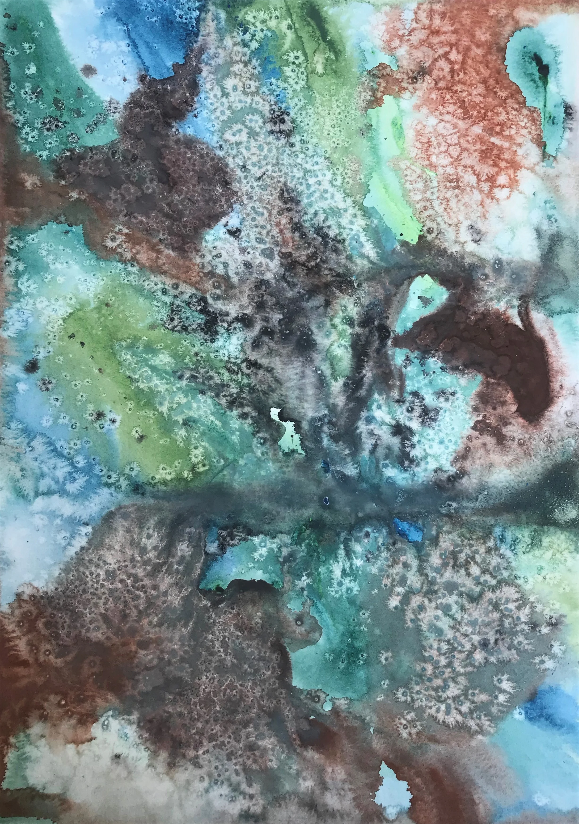 11”x17” Travel to you Watercolor on paper