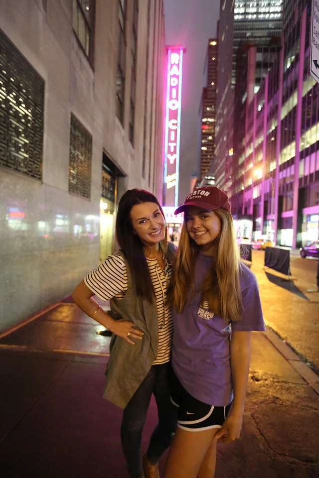 My friend Chelsea Crockett & I. Chelsea was on the TODAY Show with my mom.